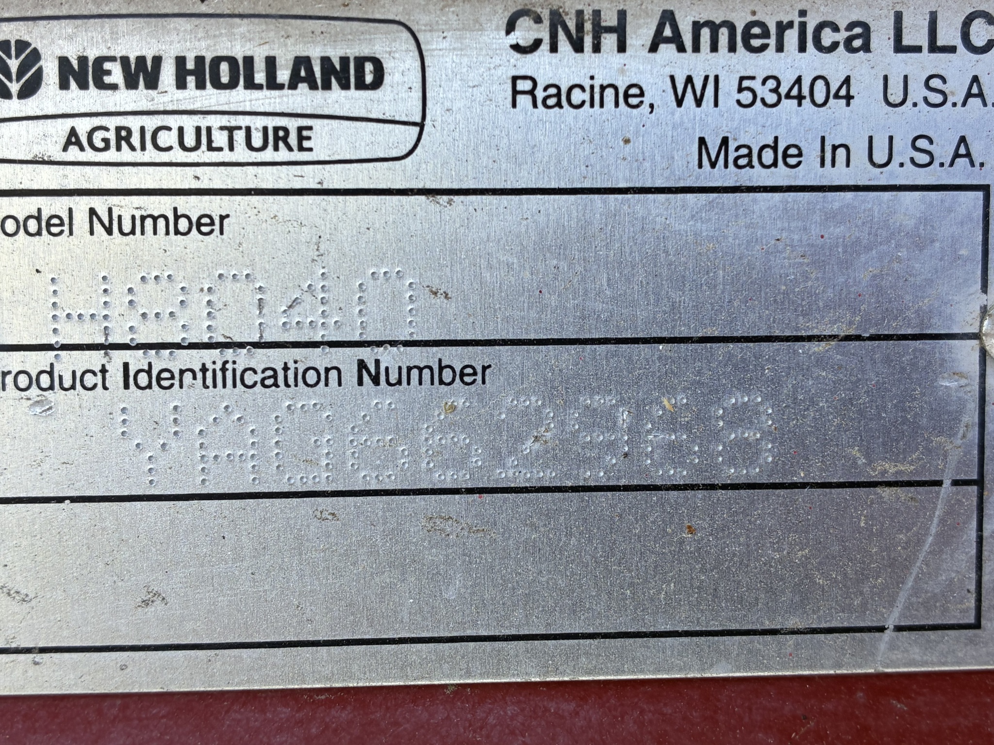  2011 NEW HOLLAND H8040 at LandMark in Lexington, NE