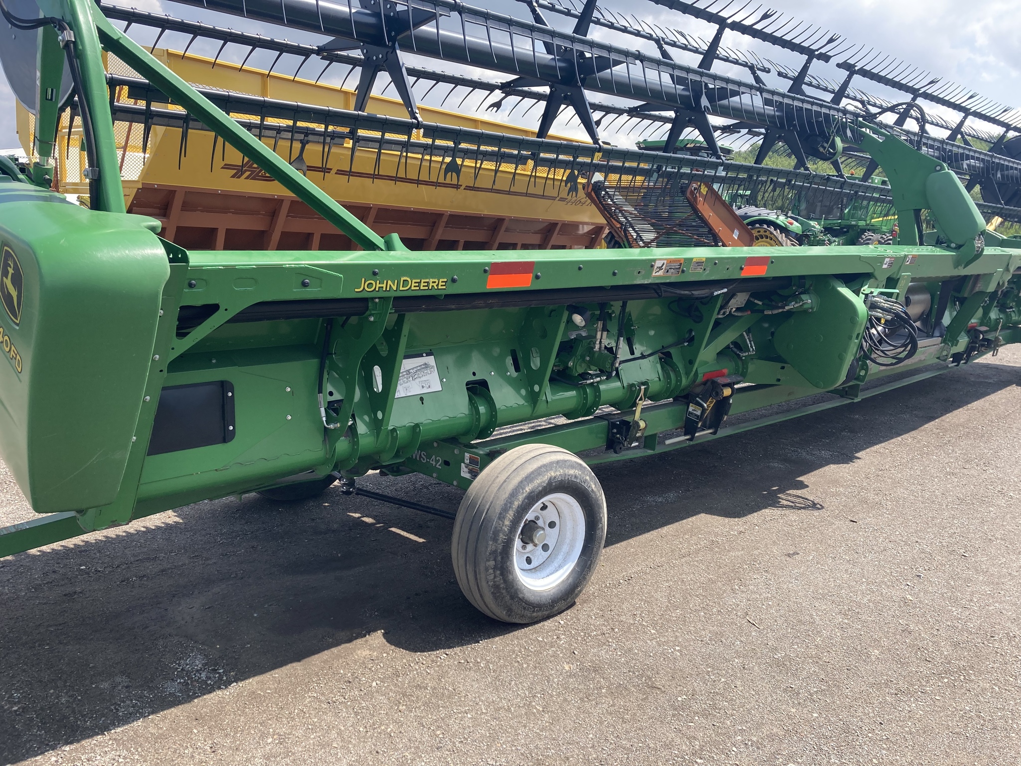 On Lot 2014 John Deere 640FD at Tri County Equipment Sandusky, MI