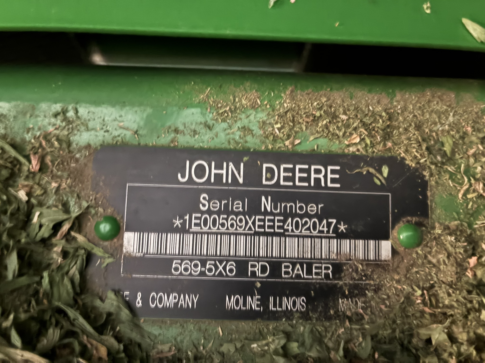  2014 John Deere 569 at LandMark in Marysville, KS