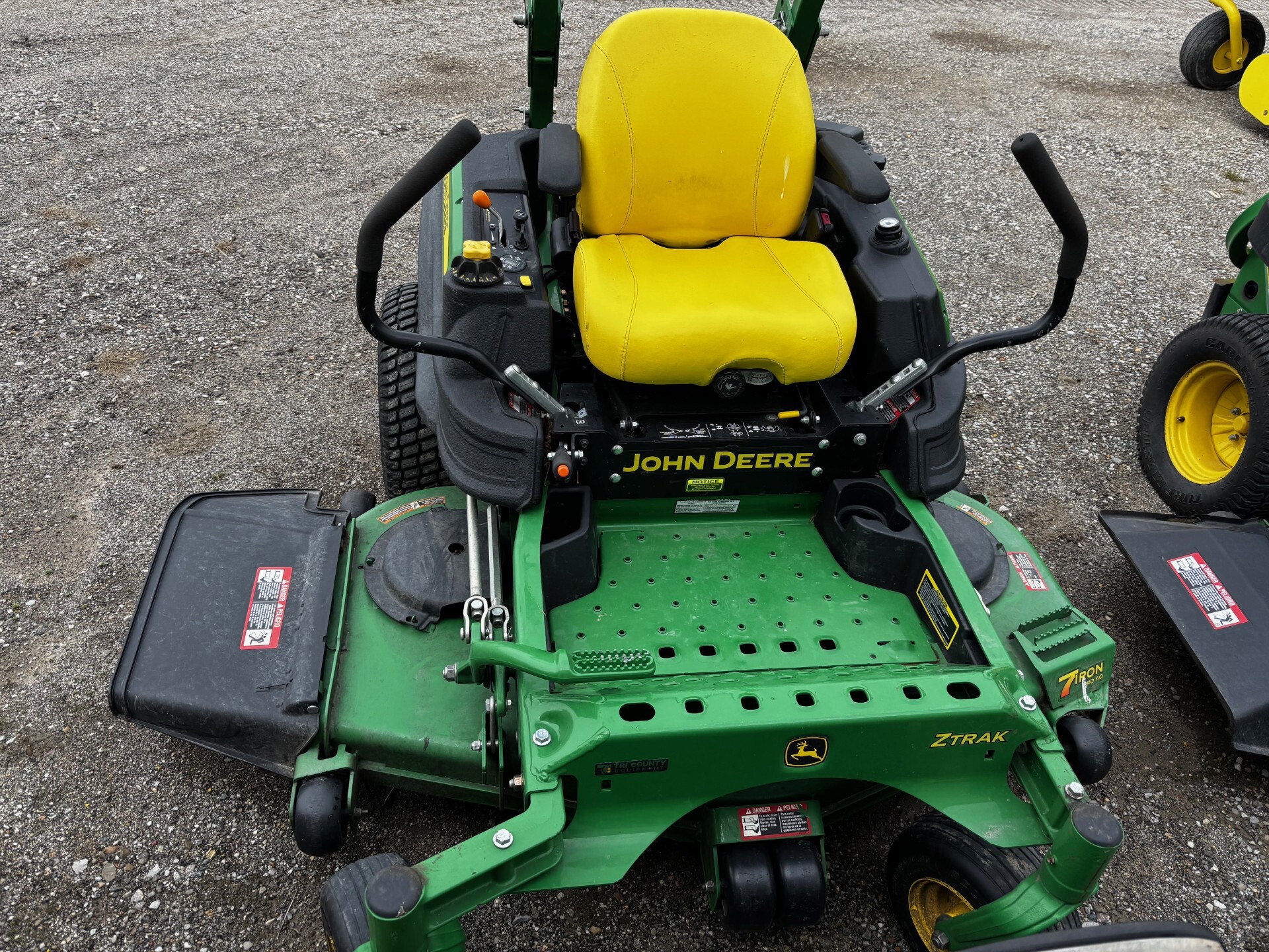 On Lot 2015 John Deere Z960M at Tri County Equipment Sandusky, MI