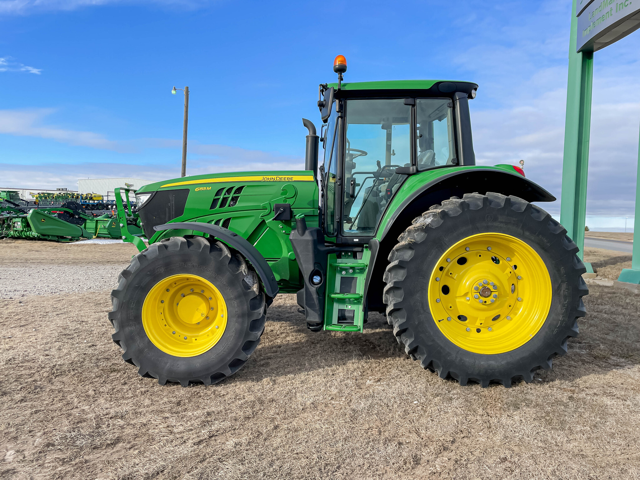  2023 John Deere 6155M at LandMark in Beatrice, NE