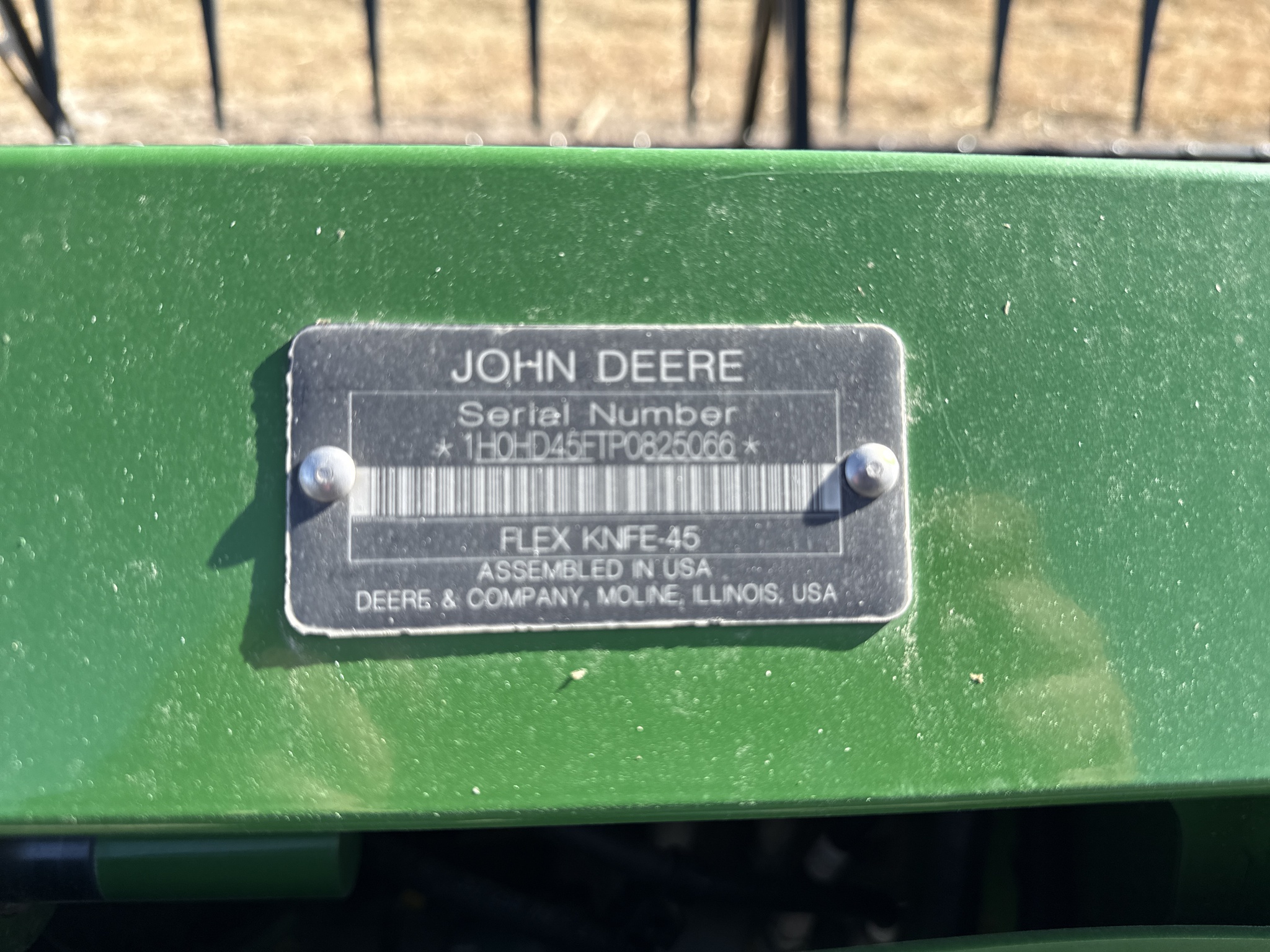  2023 John Deere HD45F at LandMark in Holdrege, NE