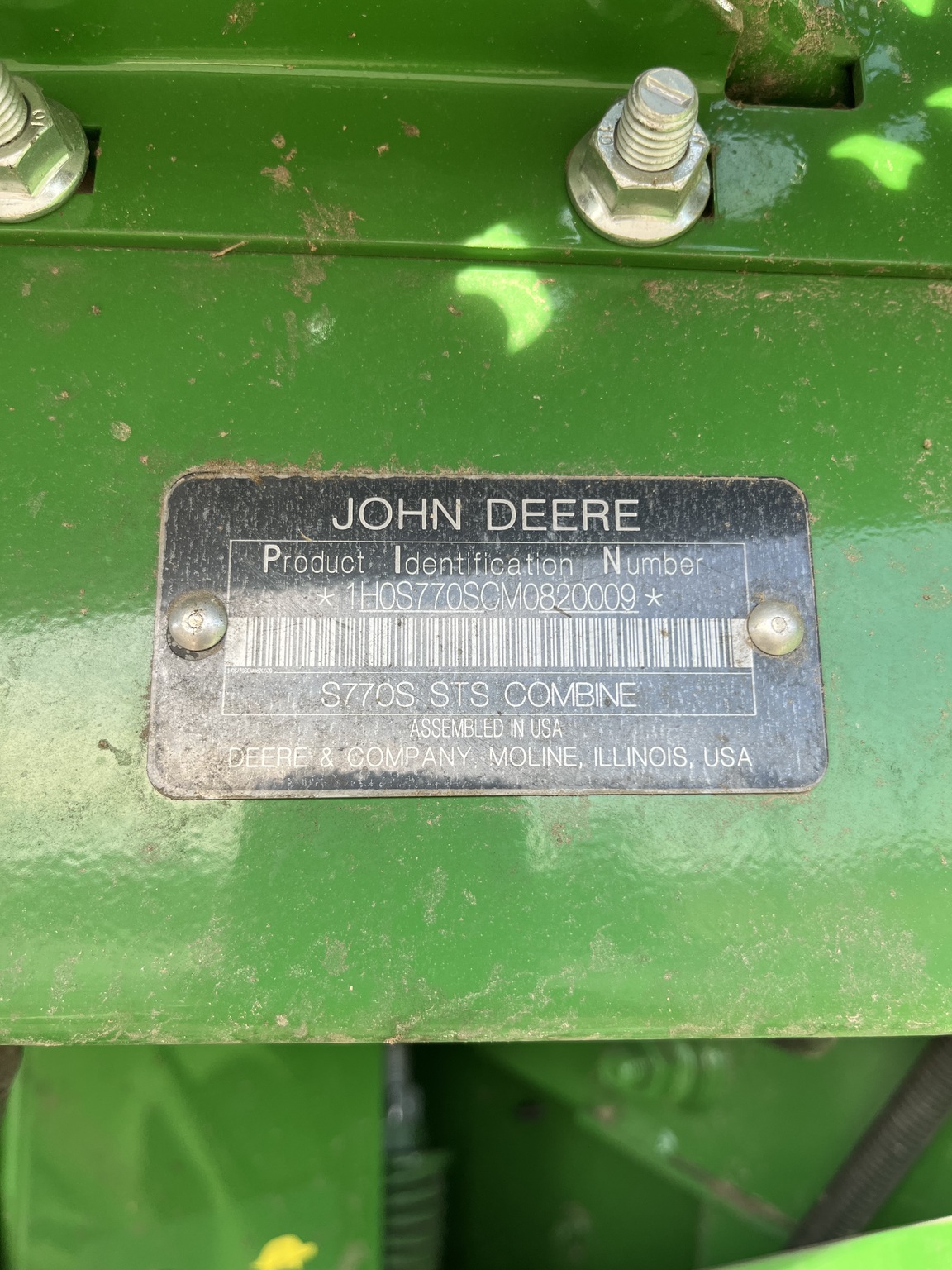  2022 John Deere S770 at LandMark in Minden, NE