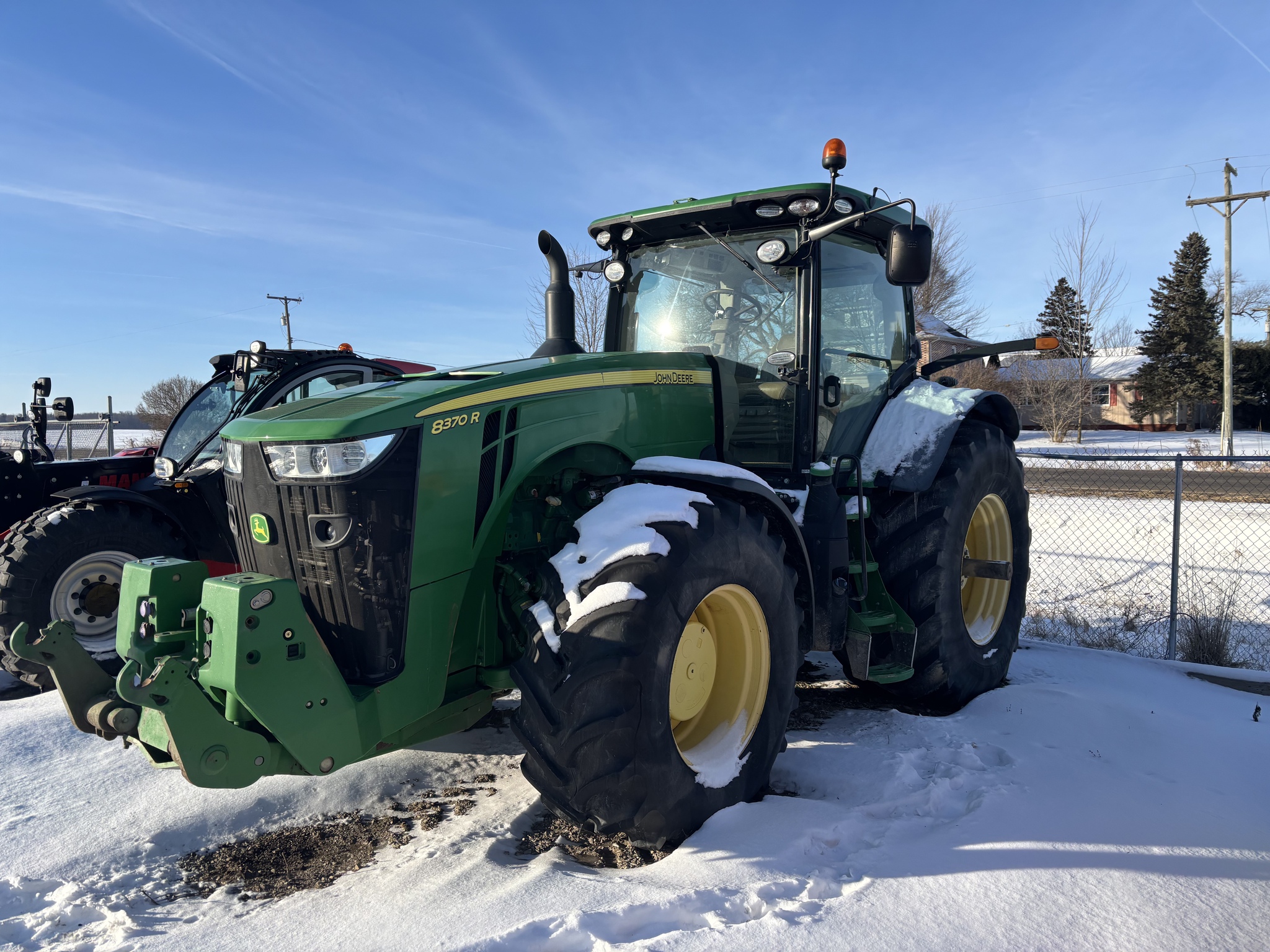 On Lot 2014 John Deere 8370R at Tri County Equipment Bad Axe, MI