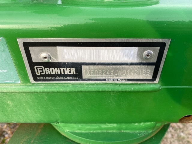 On Lot  Frontier RB2410 at Tri County Equipment Caro, MI