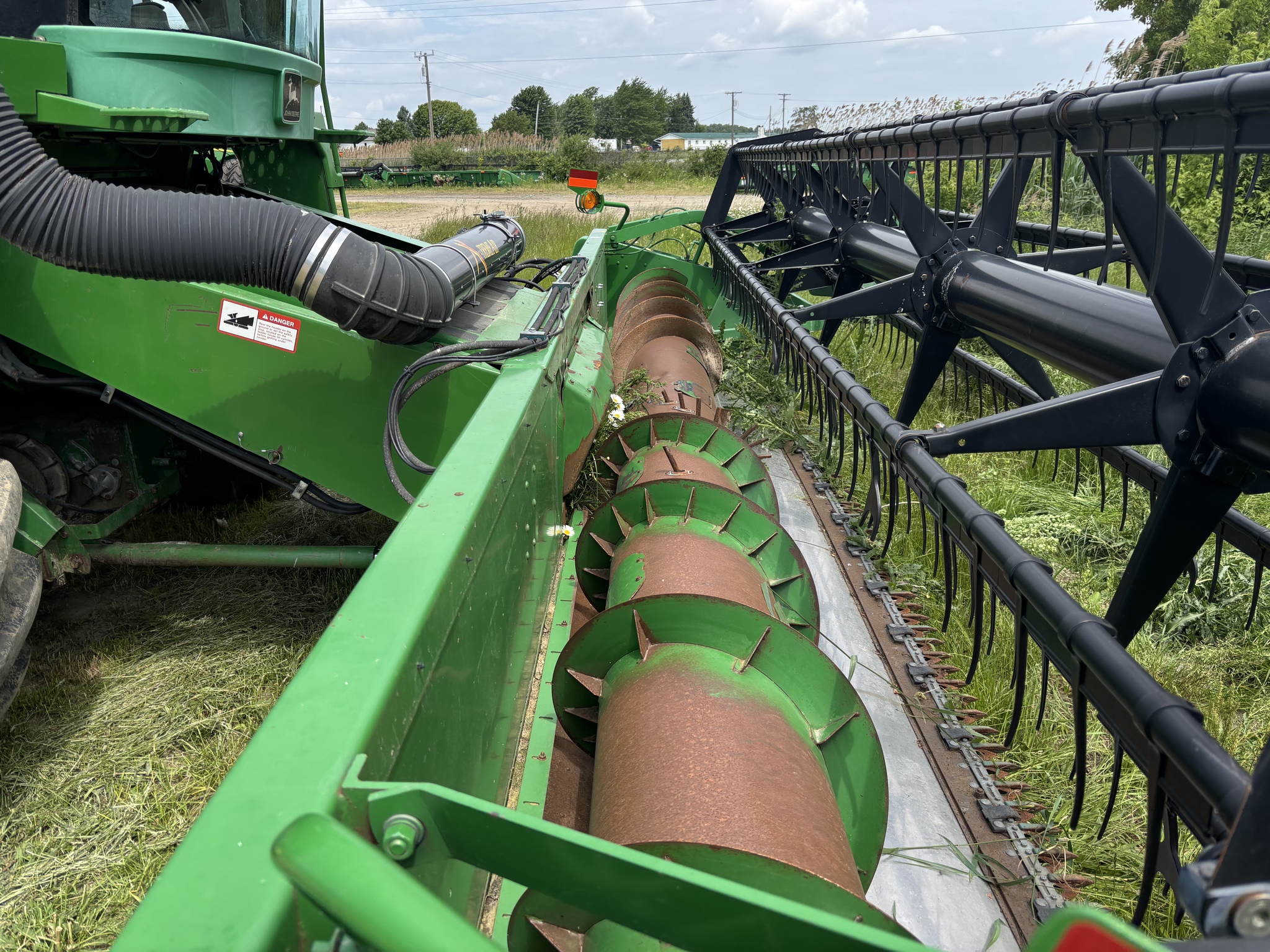 On Lot 2001 John Deere 922 at Tri County Equipment Marlette, MI