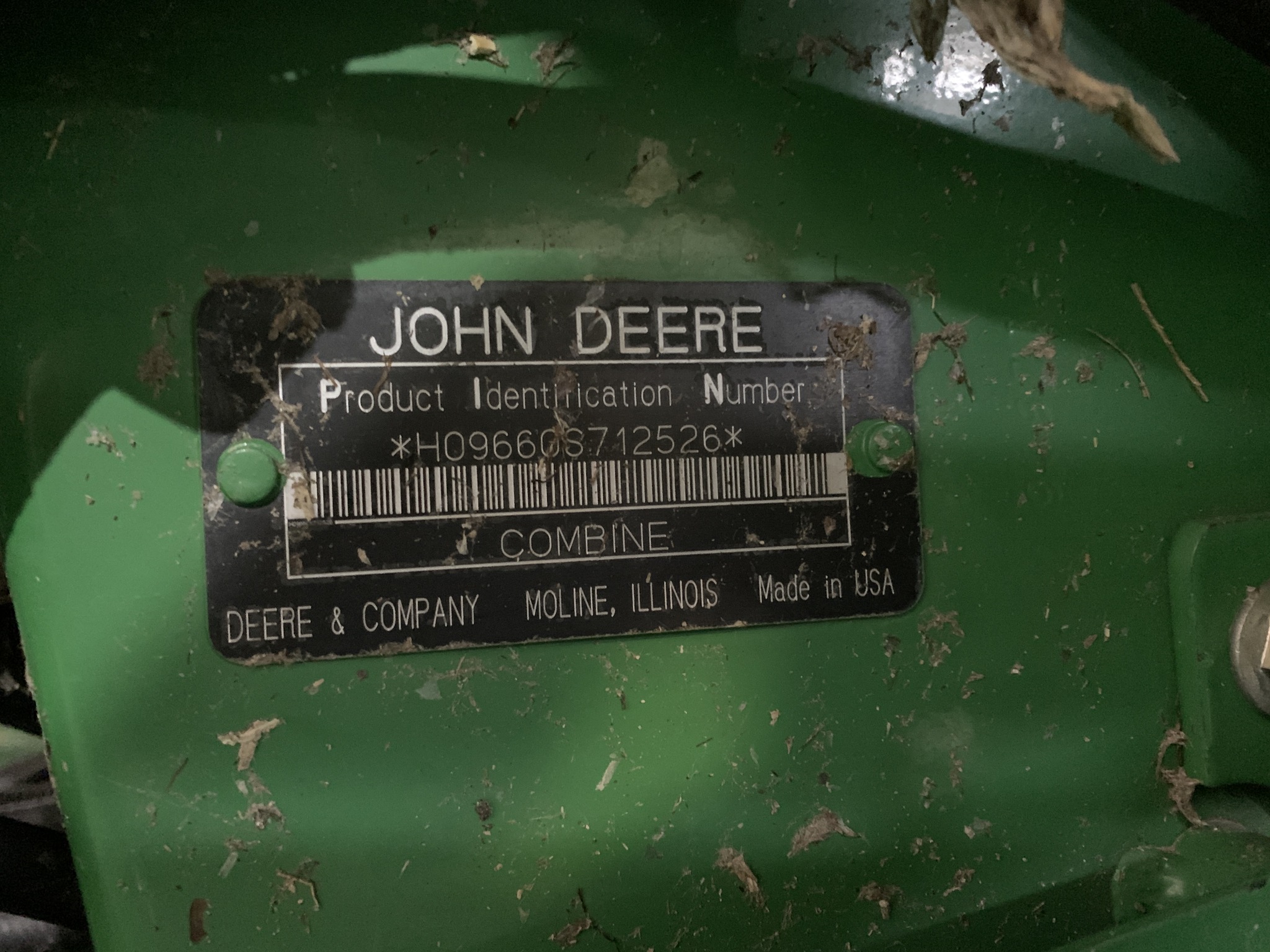  2005 John Deere 9660 STS at LandMark in Fairfield, NE