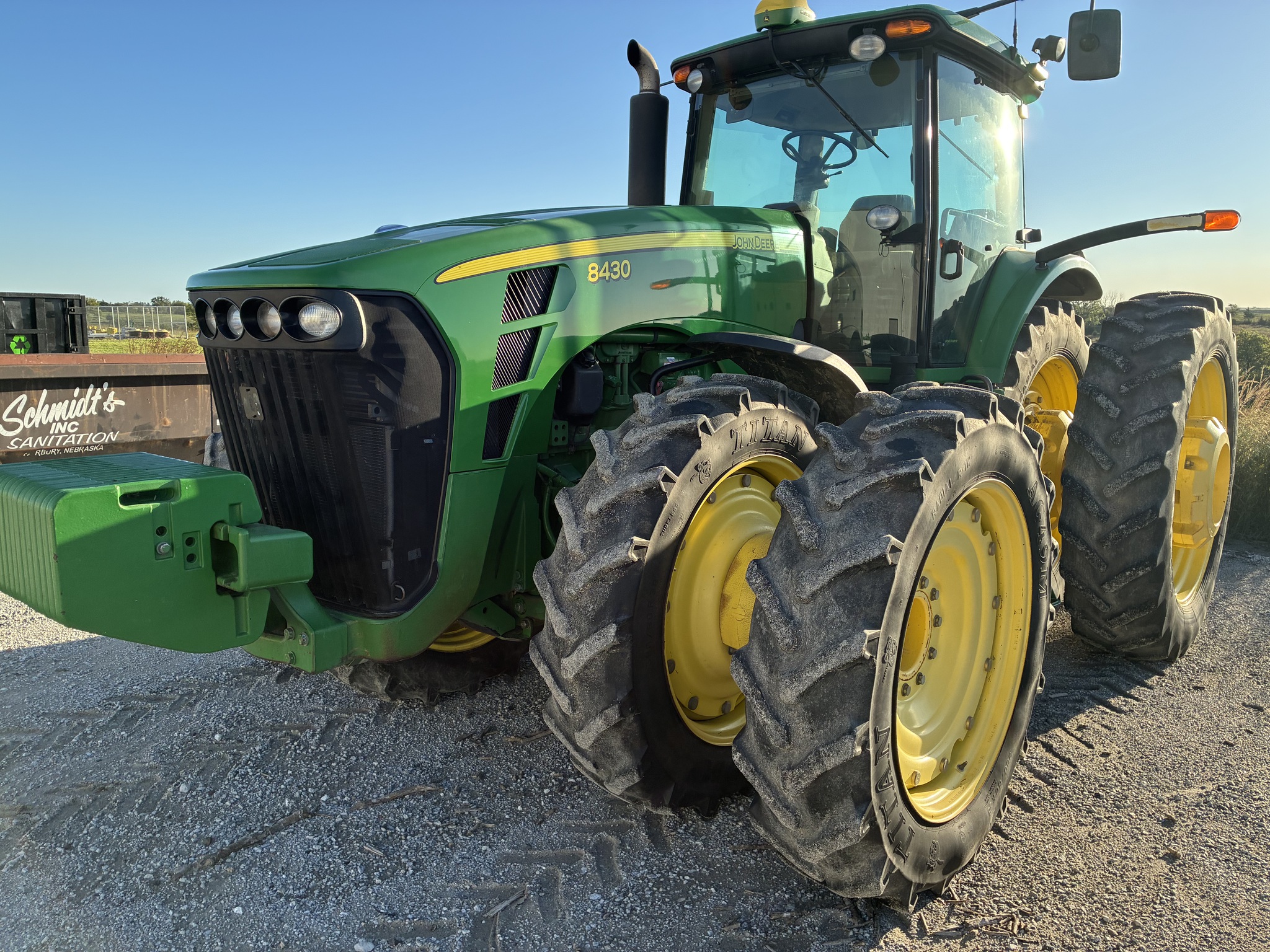  2007 John Deere 8430 at LandMark in Hebron, NE