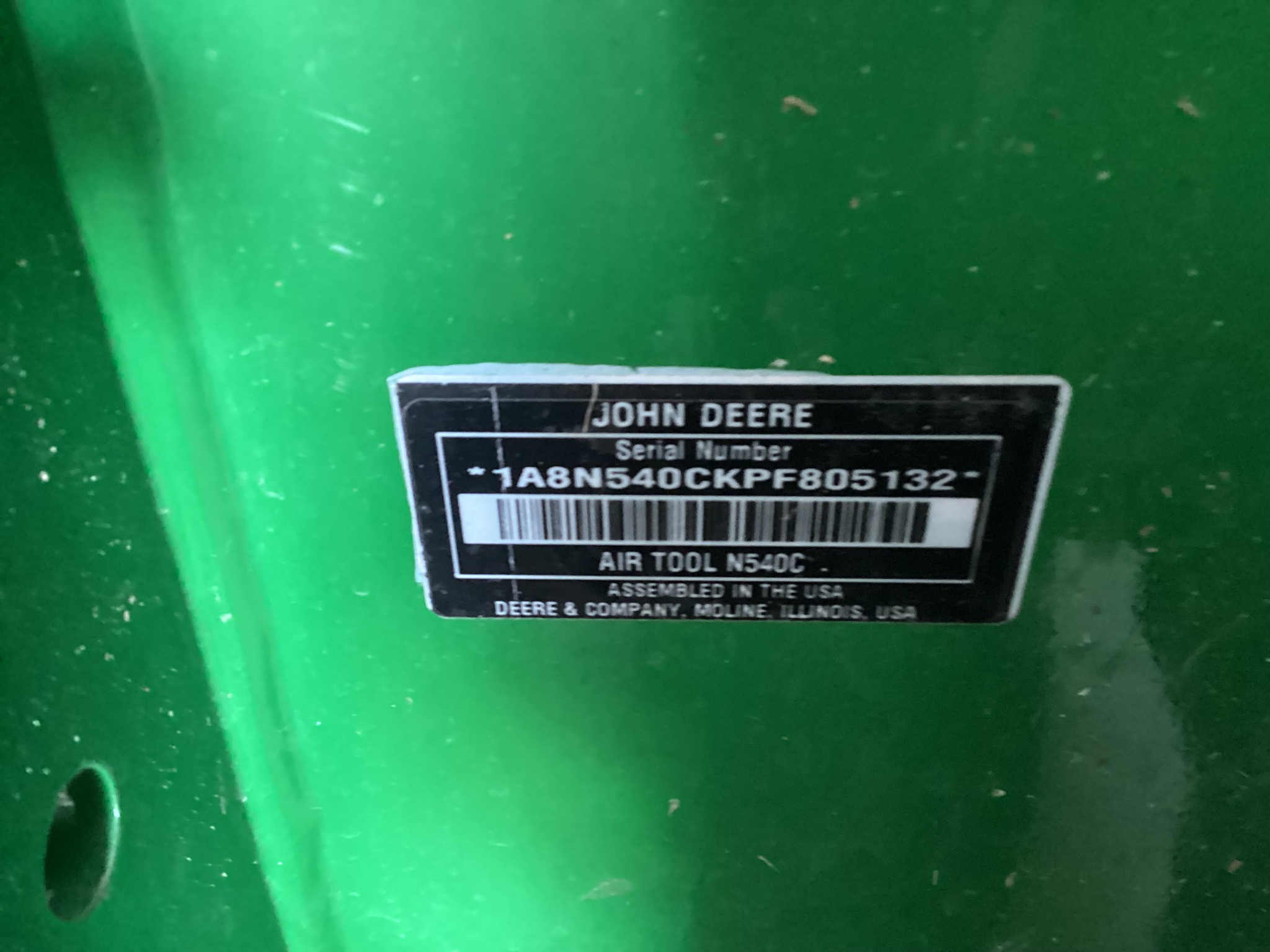  2024 John Deere N540C at LandMark in Minden, NE