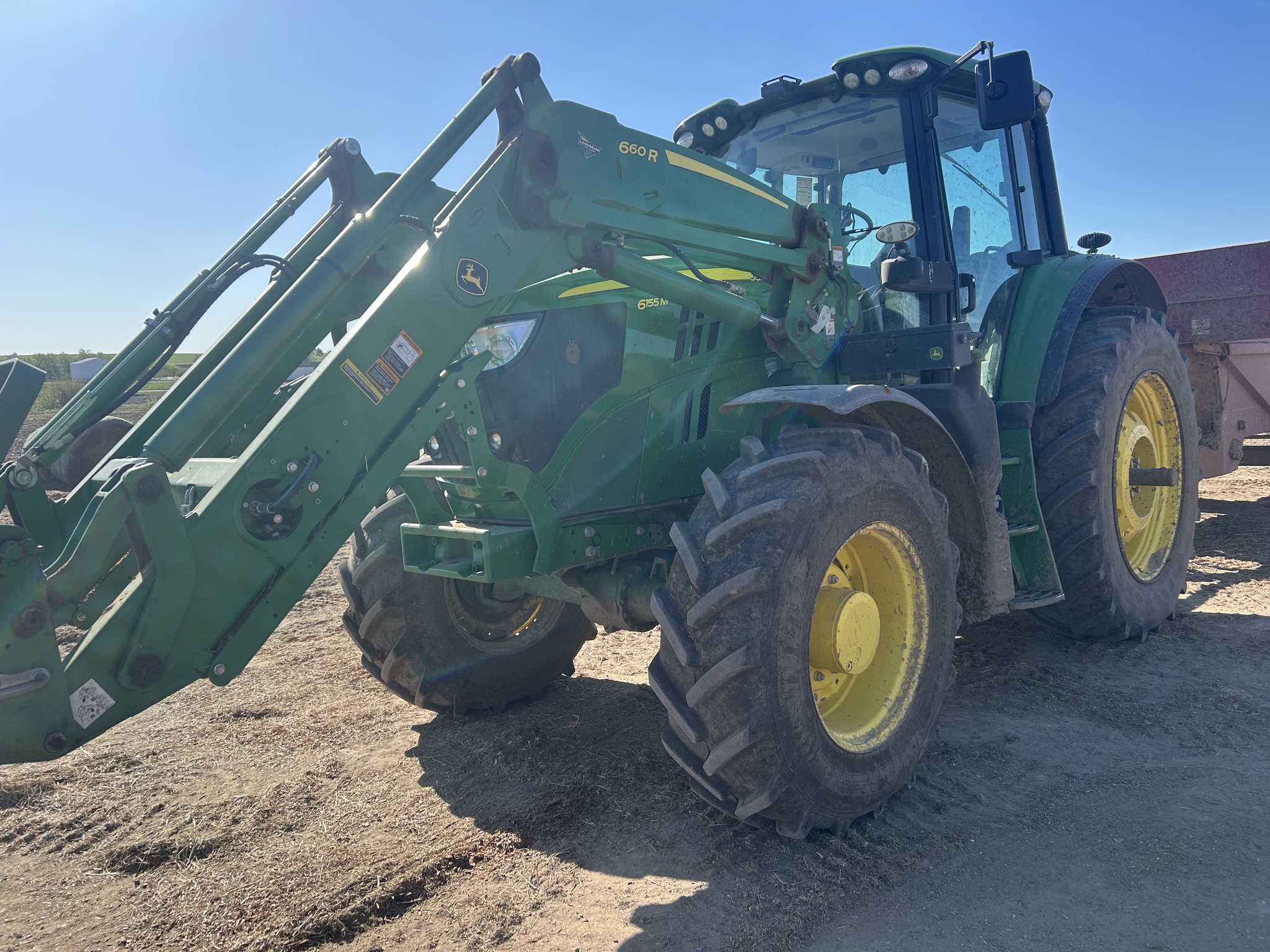  2021 John Deere 6155M at LandMark in Marysville, KS