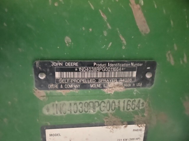  2016 John Deere R4038 at LandMark in Phillipsburg, KS