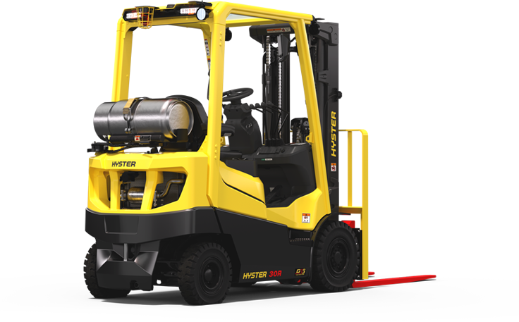 New Hyster H30-40A at Papé Material Handling
