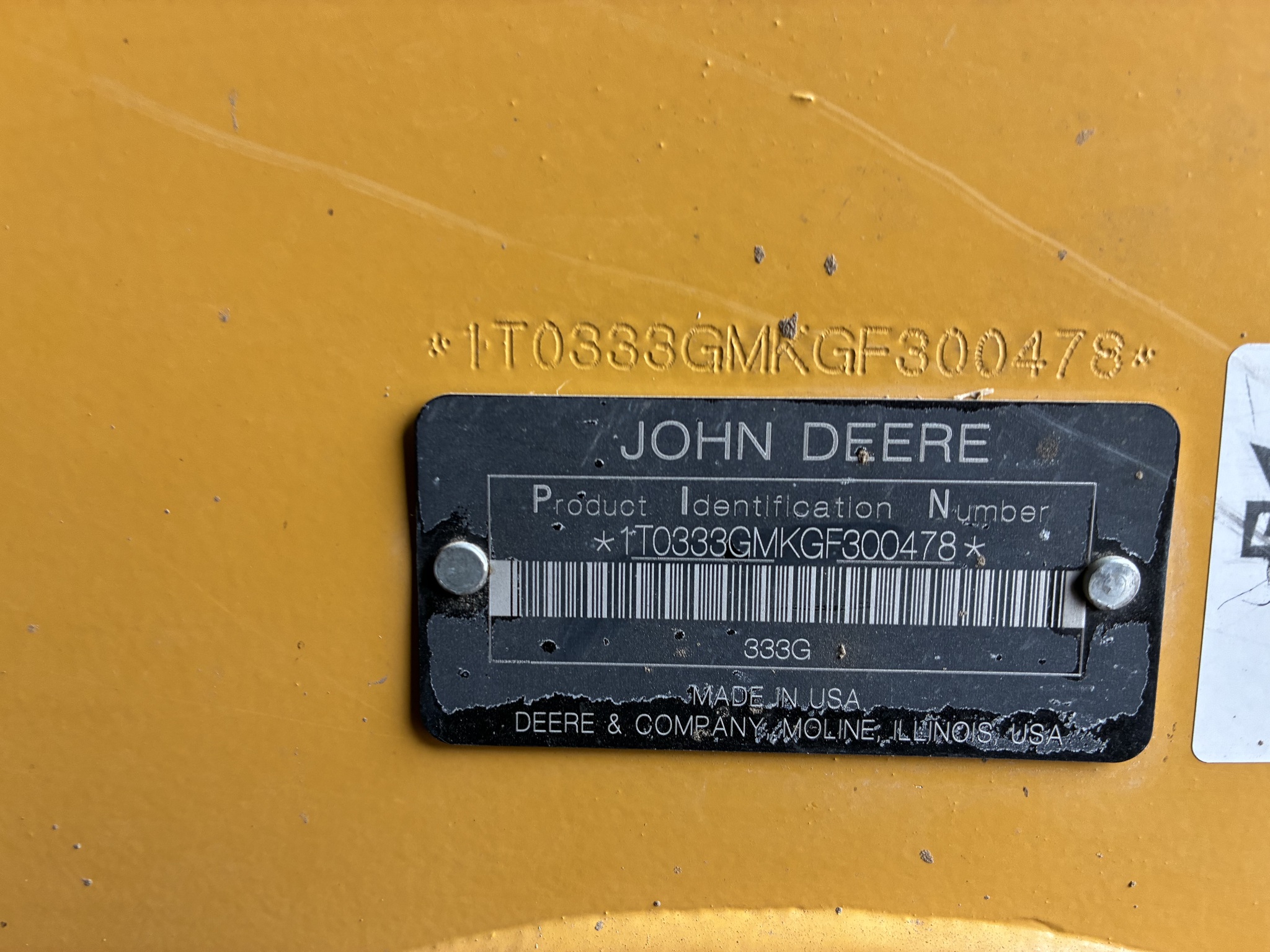  2016 John Deere 333G at LandMark in Lexington, NE