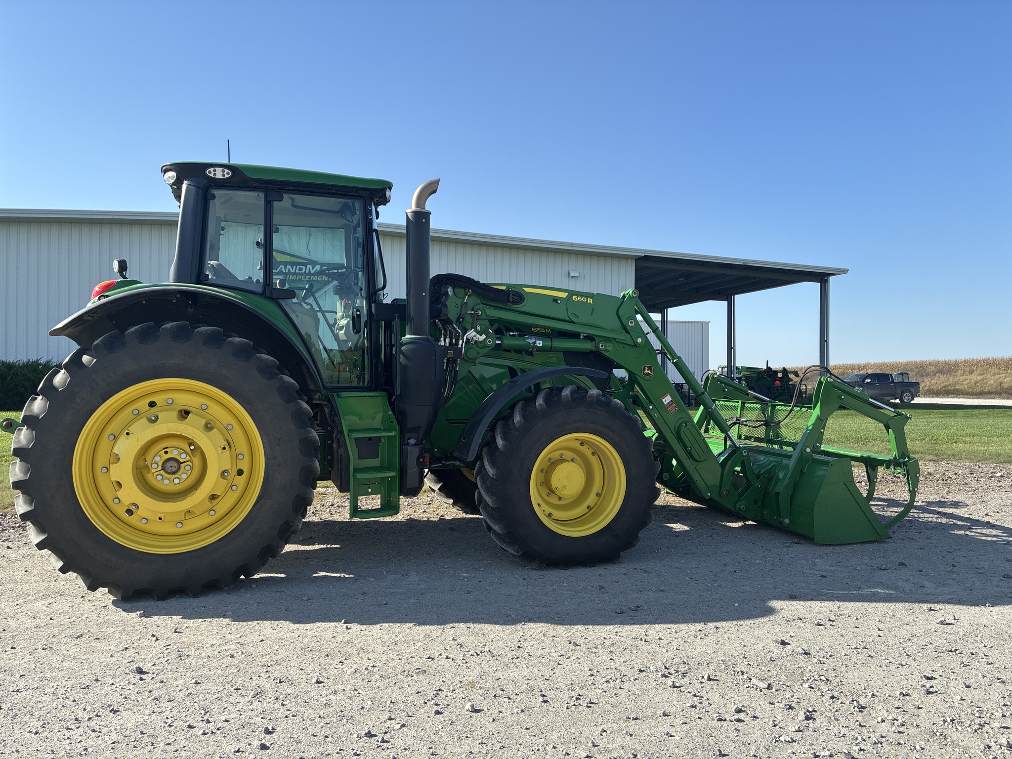  2024 John Deere 6155M at LandMark in Marysville, KS