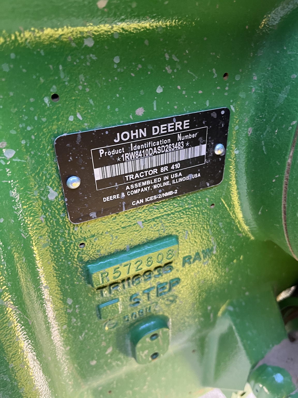  2025 John Deere 8R 410 at LandMark in Minden, NE