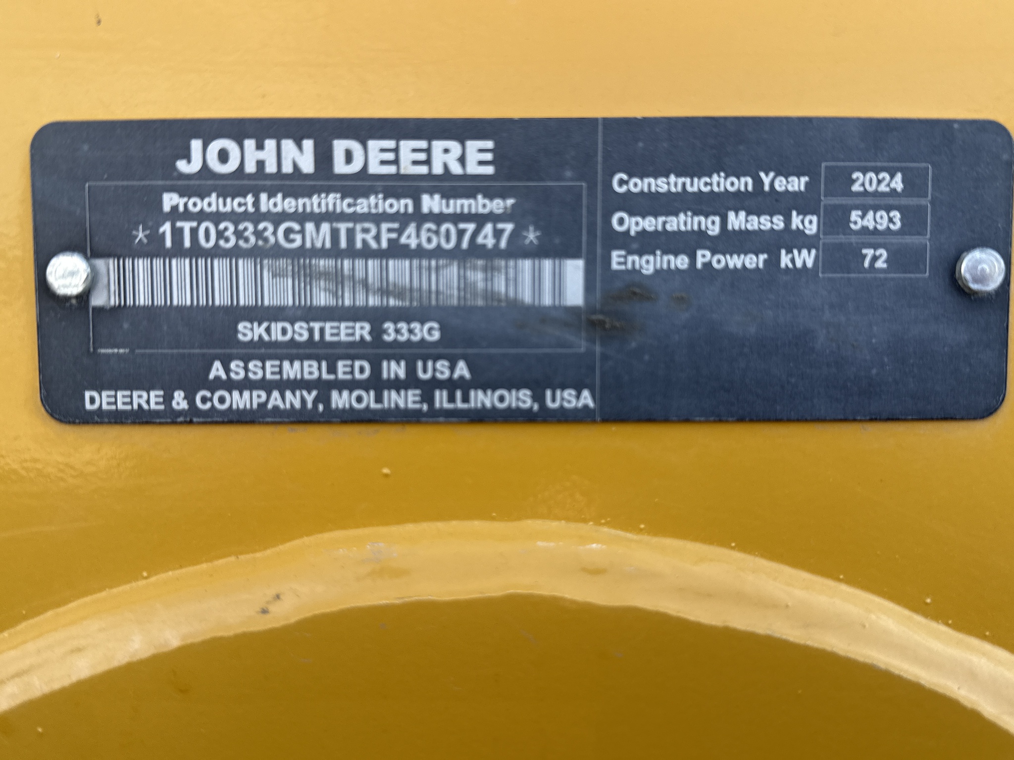  2023 John Deere 333G at LandMark in Phillipsburg, KS