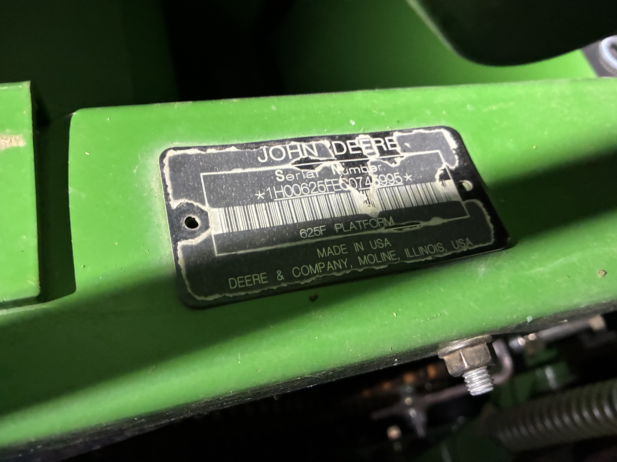  2012 John Deere 625F at LandMark in Hebron, NE
