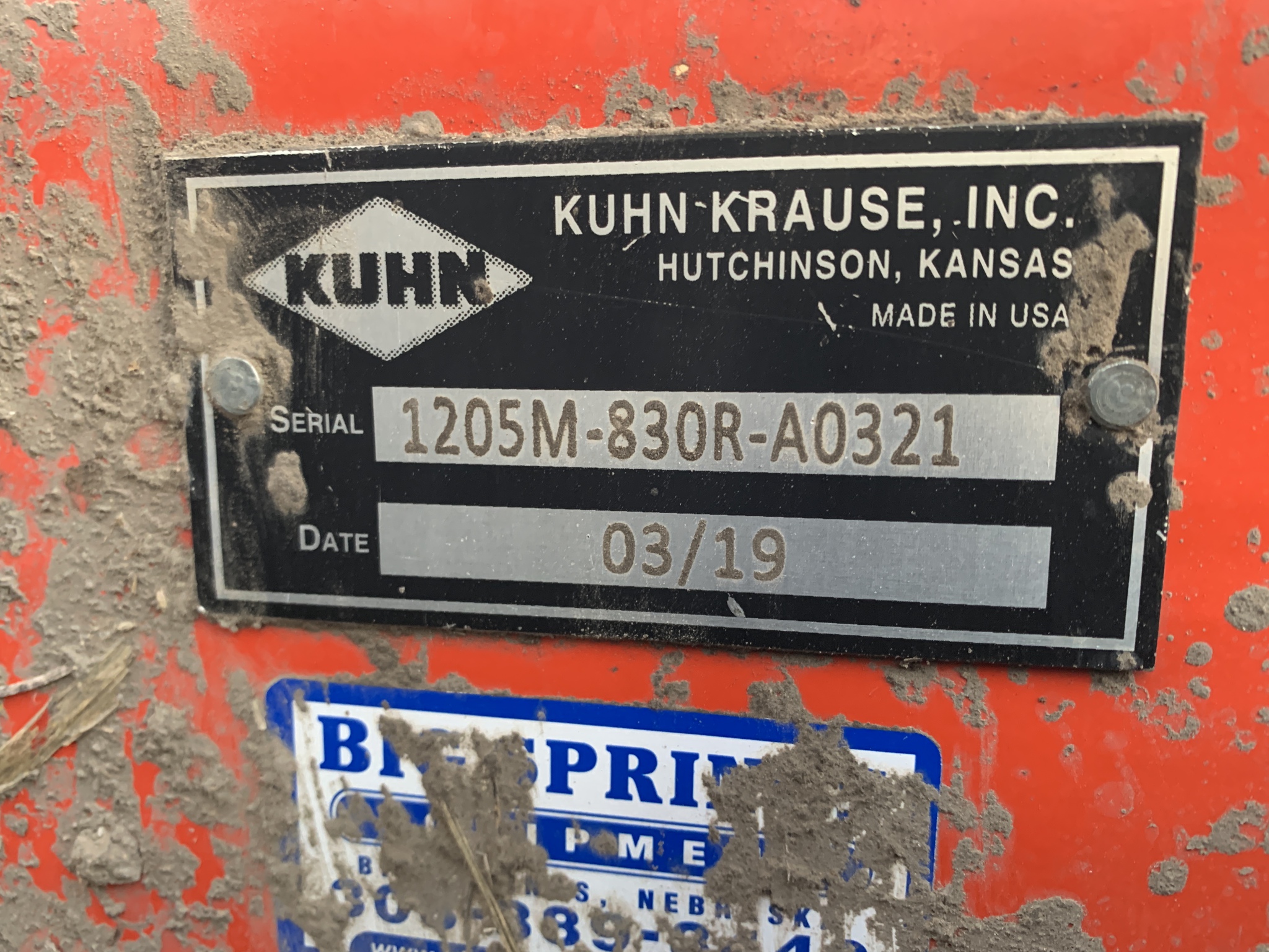  2019 Kuhn Krause 1205M-830R at LandMark in Fairfield, NE