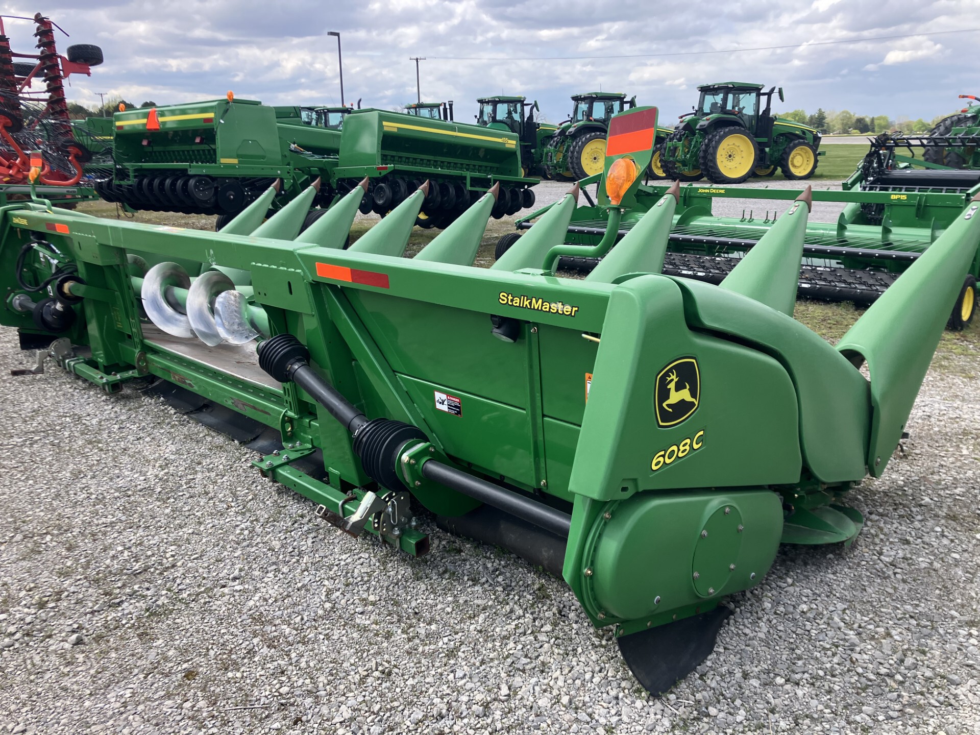 On Lot 2009 John Deere 608C StalkMaster at Tri County Equipment Caro, MI