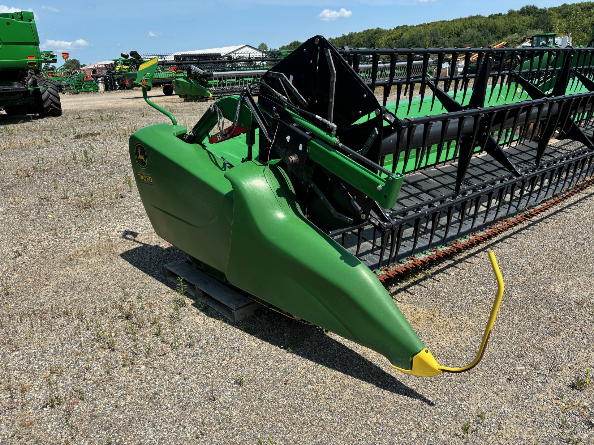On Lot 2019 John Deere 740FD at Tri County Equipment Sandusky, MI