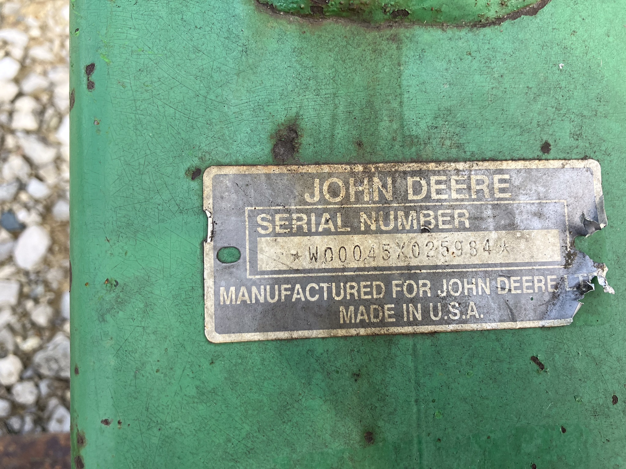 Used  John Deere 45 Rear Blade at Tri County Equipment Lapeer, MI