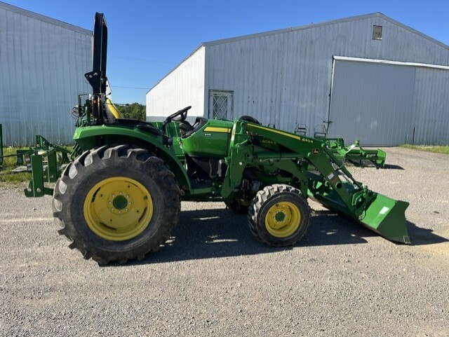 On Lot 2022 John Deere 4044R at Tri County Equipment Fenton, MI
