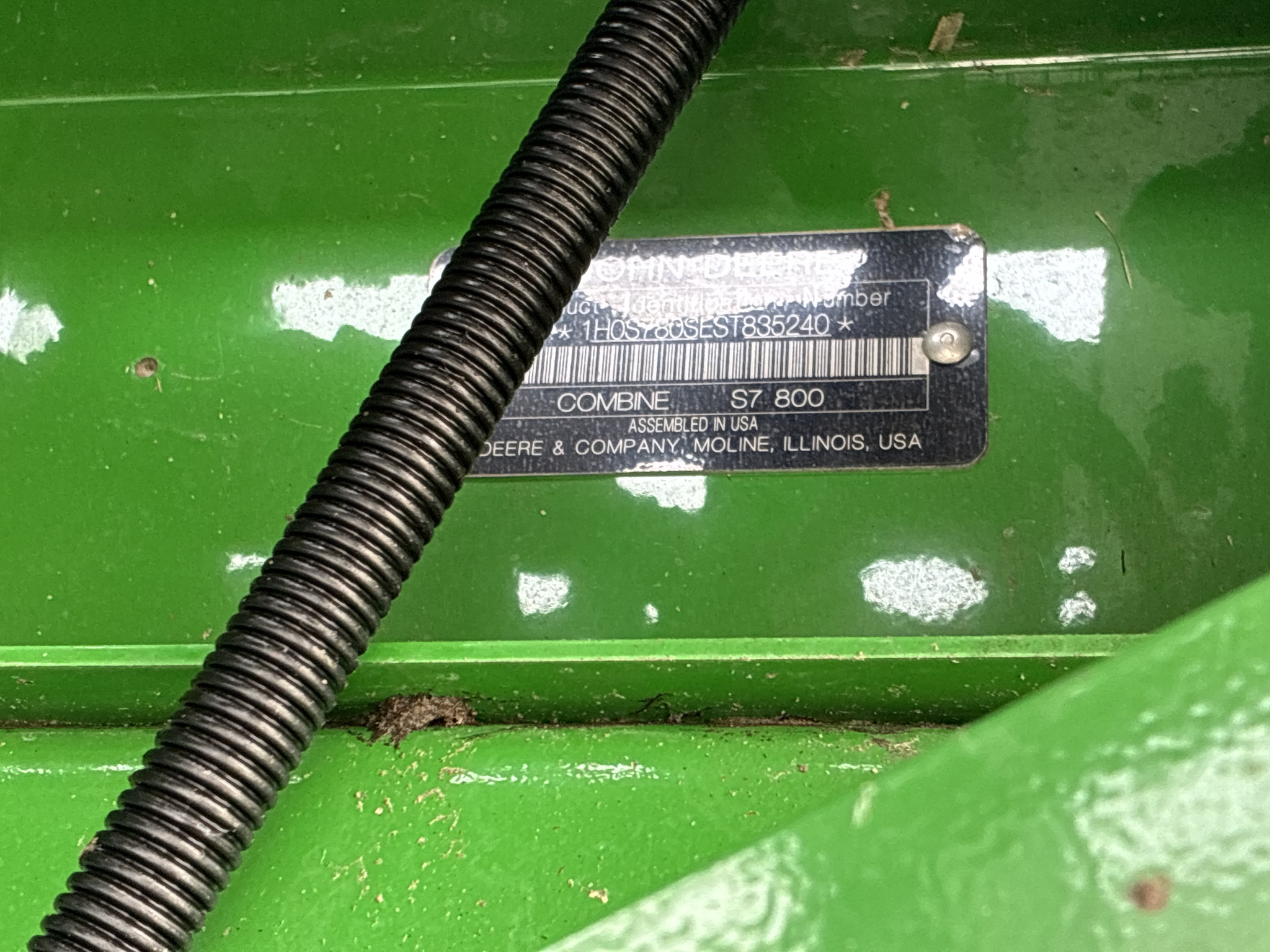  2025 John Deere S7 800 at LandMark in Smith Center, KS