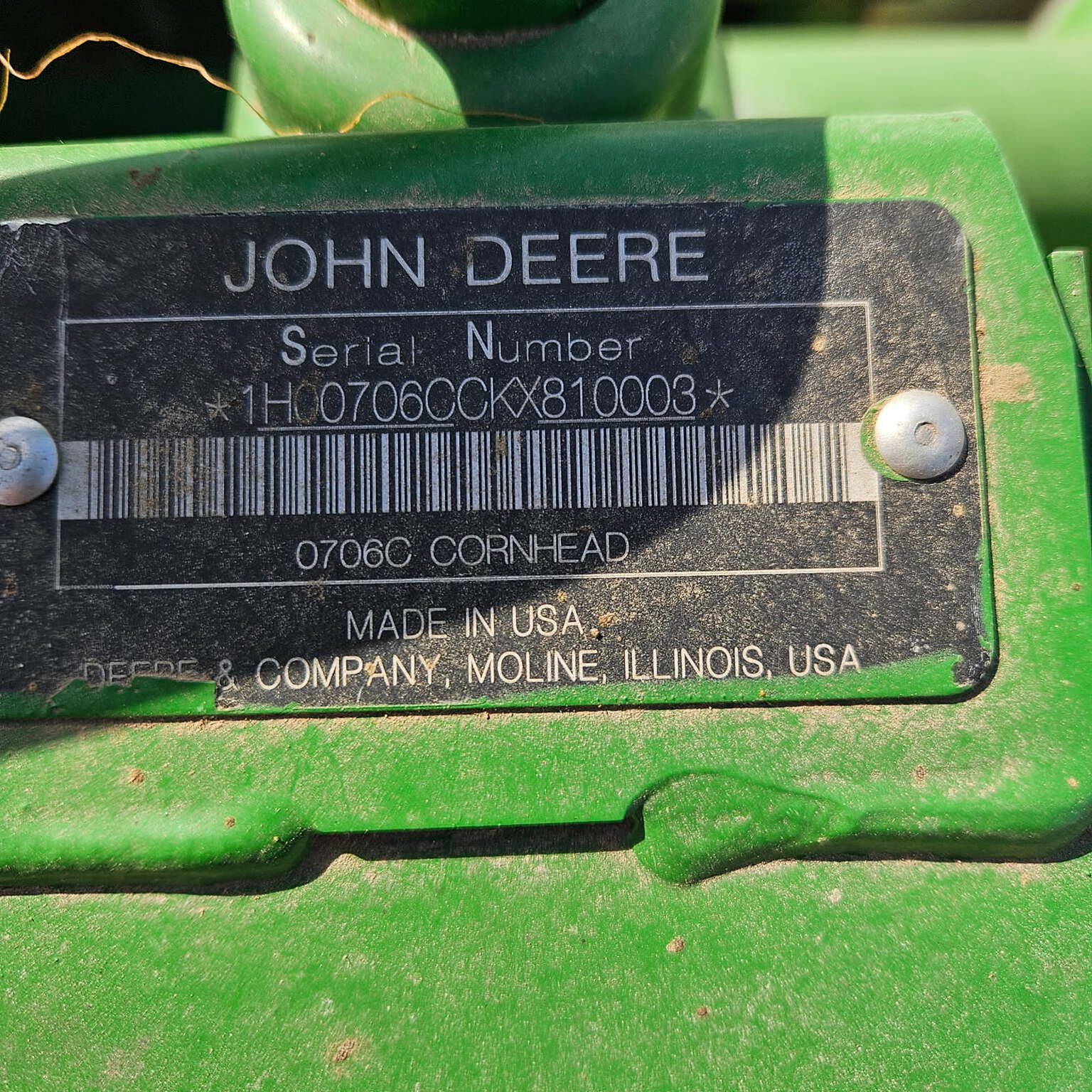  2020 John Deere 706C at LandMark in Minden, NE
