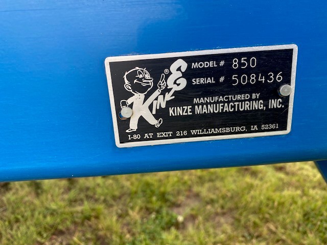  2011 Kinze 850 at LandMark in Beatrice, NE