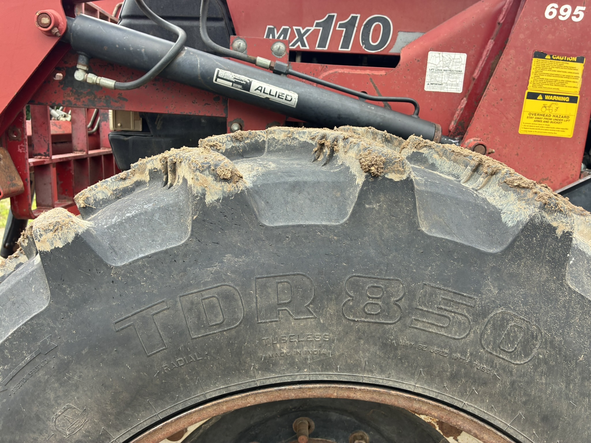  1998 Case Ih MX110 at LandMark in Marysville, KS