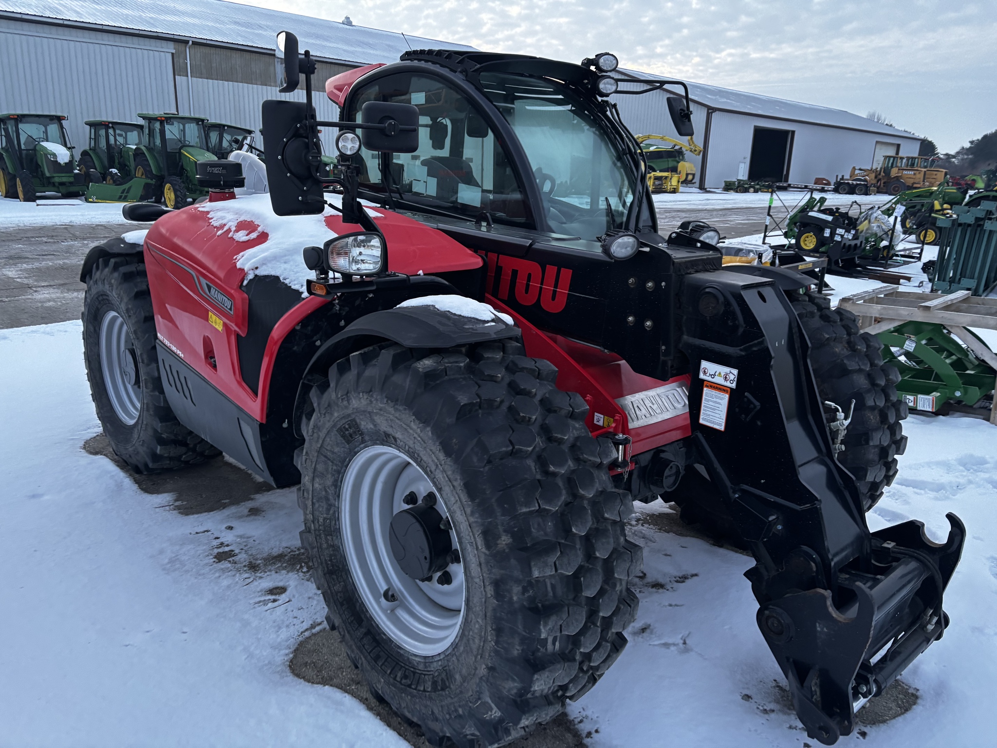 On Lot 2023 Manitou MLT737 at Tri County Equipment Sandusky, MI