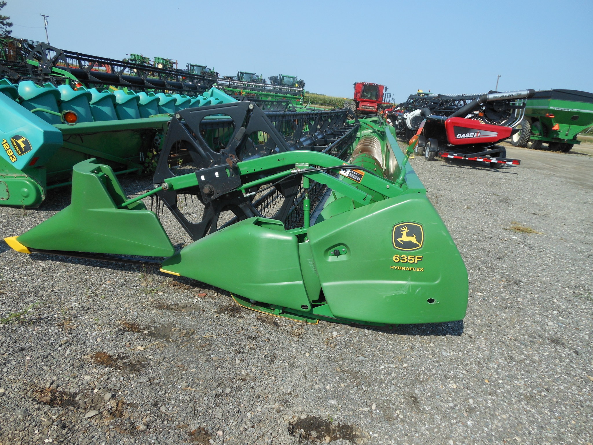 On Lot 2004 John Deere 635F at Tri County Equipment Sandusky, MI