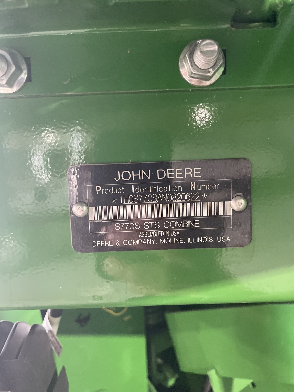  2022 John Deere S770 at LandMark in Beatrice, NE