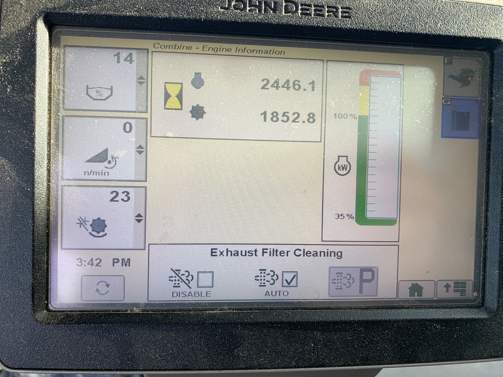  2013 John Deere S680 at LandMark in Fairfield, NE