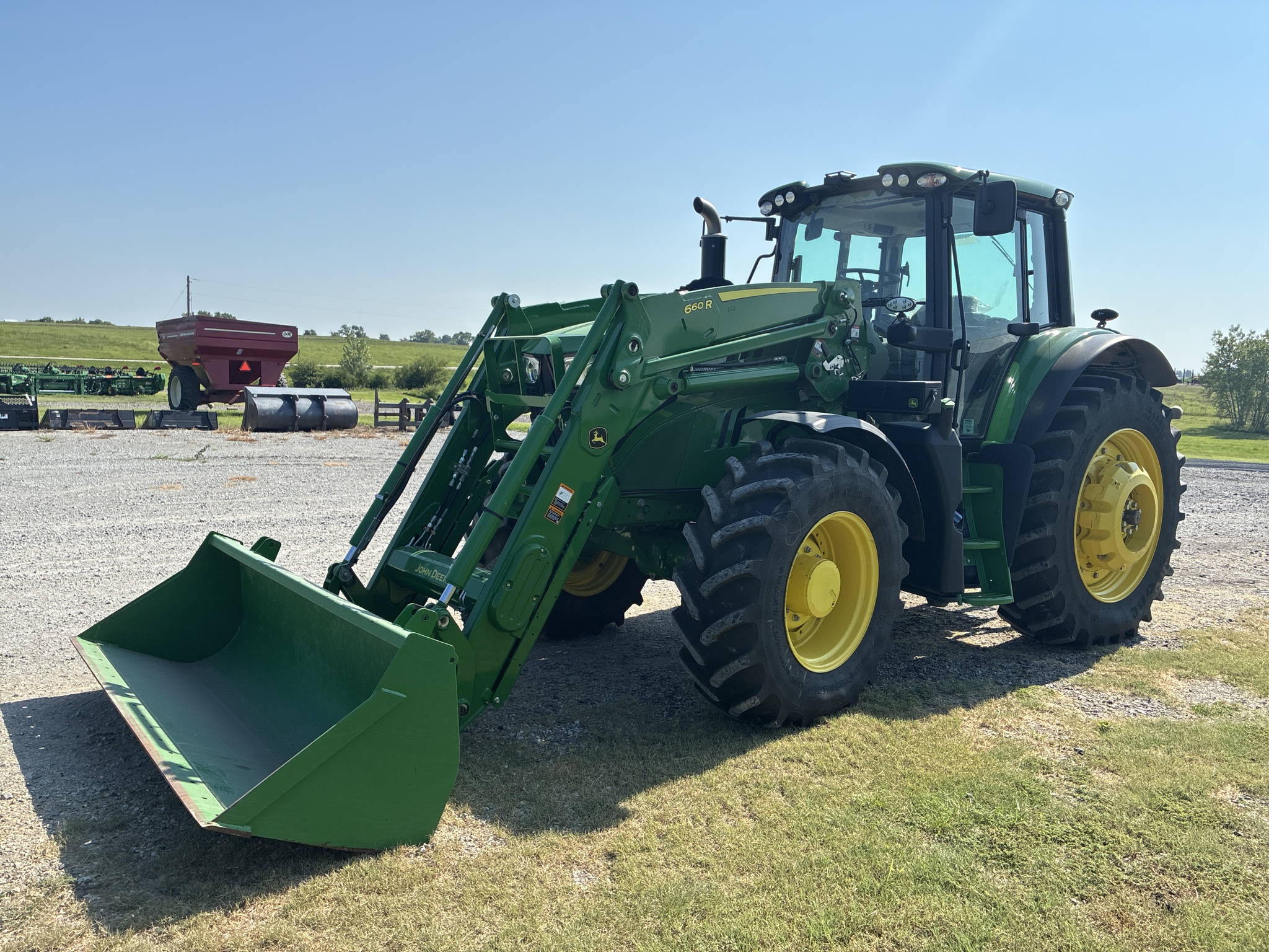  2024 John Deere 6155M at LandMark in Marysville, KS