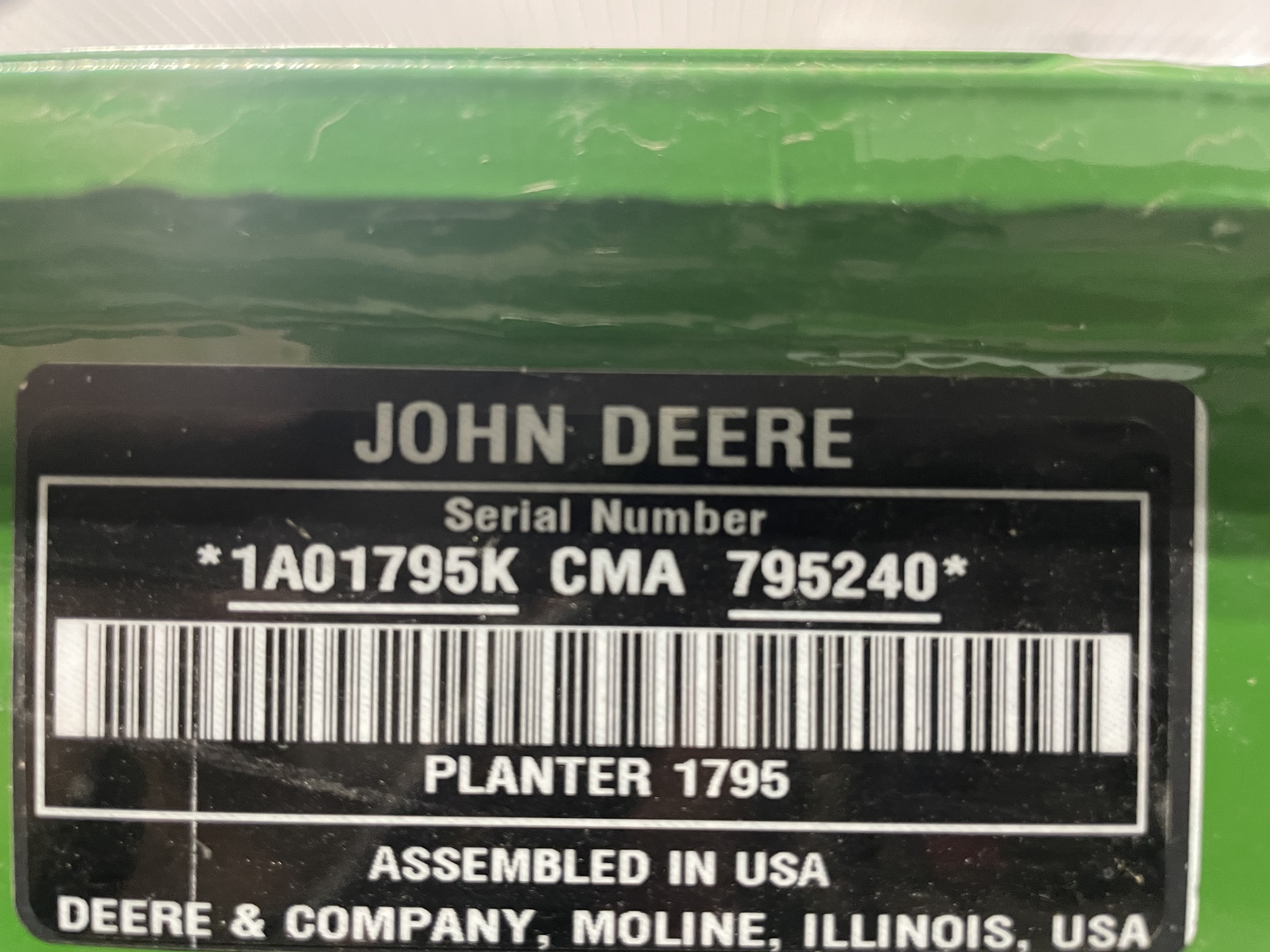  2022 John Deere 1795 at LandMark in Lexington, NE