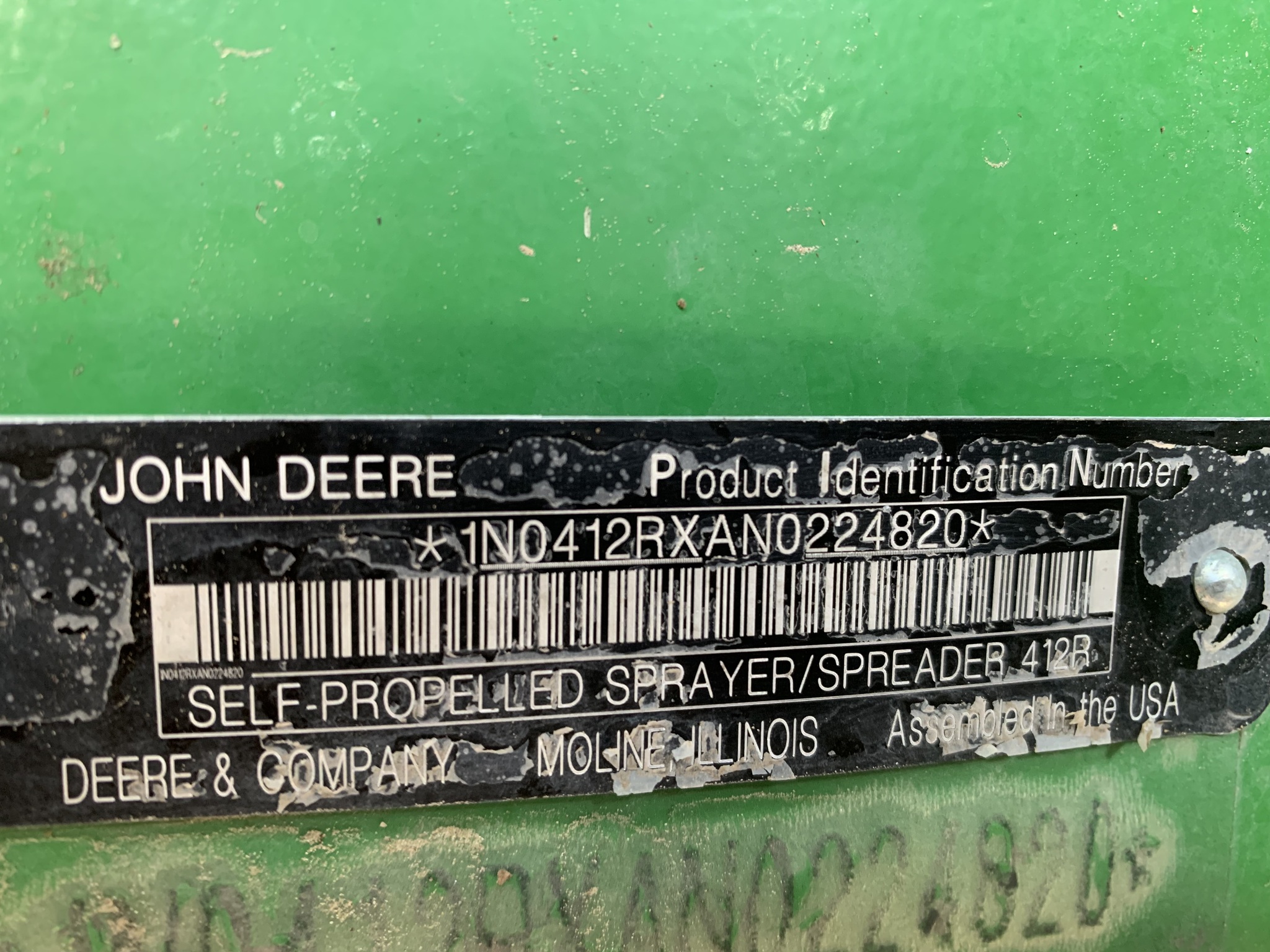  2023 John Deere 412R at LandMark in Gothenburg, NE