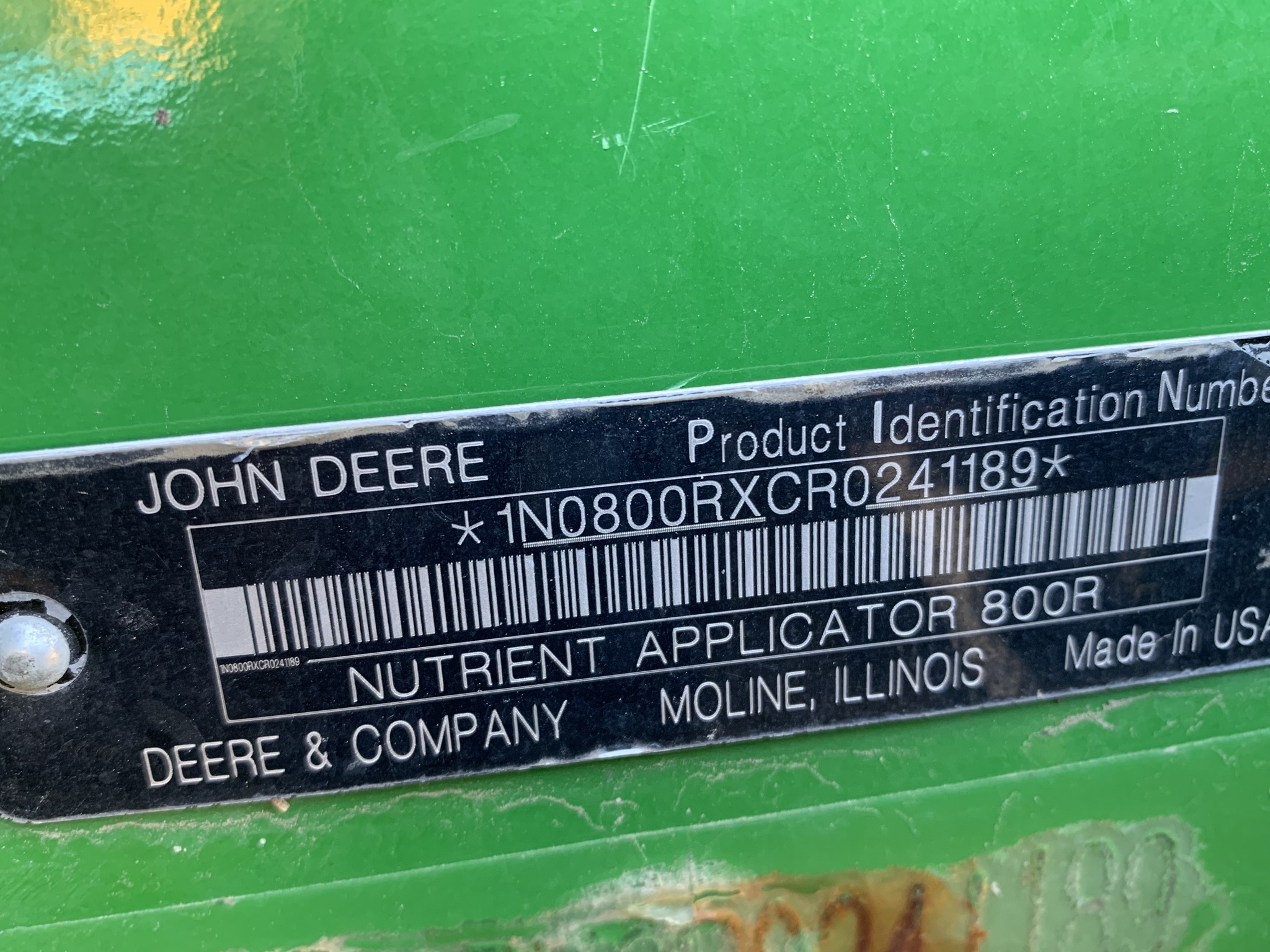  2024 John Deere 800R at LandMark in Gothenburg, NE