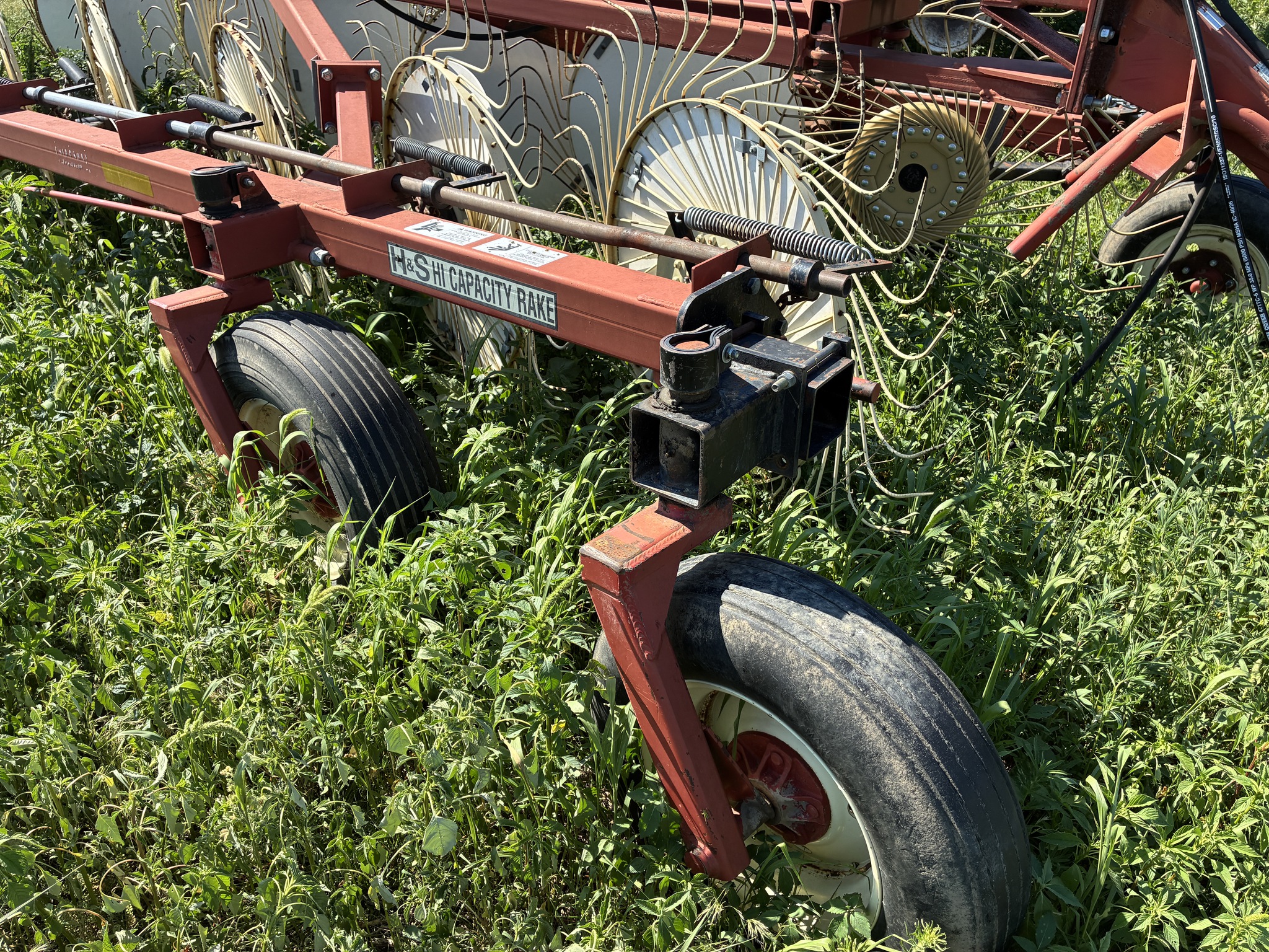   H&s 14 Wheel Hi Cap Rake at LandMark in Minden, NE