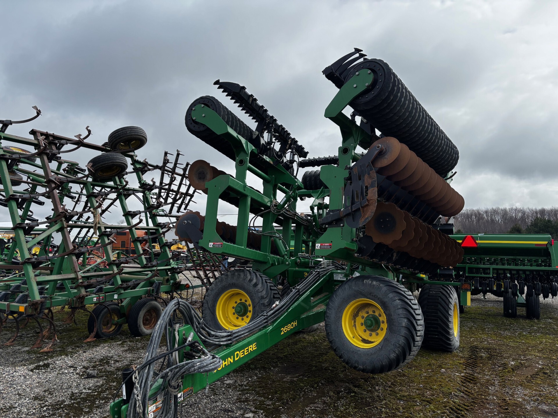 On Lot  John Deere 2680H at Tri County Equipment Sandusky, MI