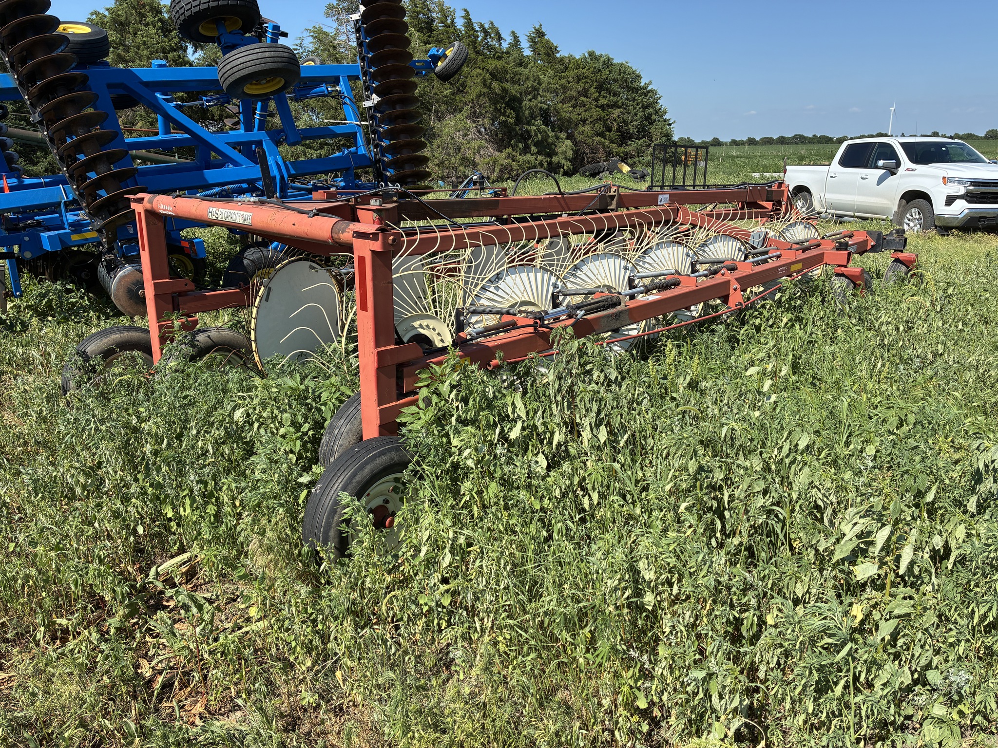   H&s 14 Wheel Hi Cap Rake at LandMark in Minden, NE