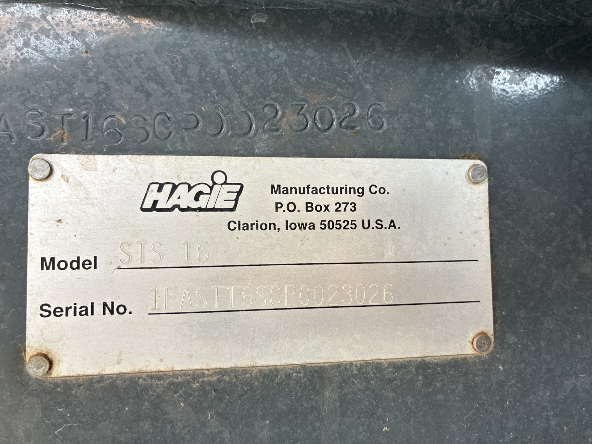  2023 Hagie STS16 at LandMark in Hebron, NE