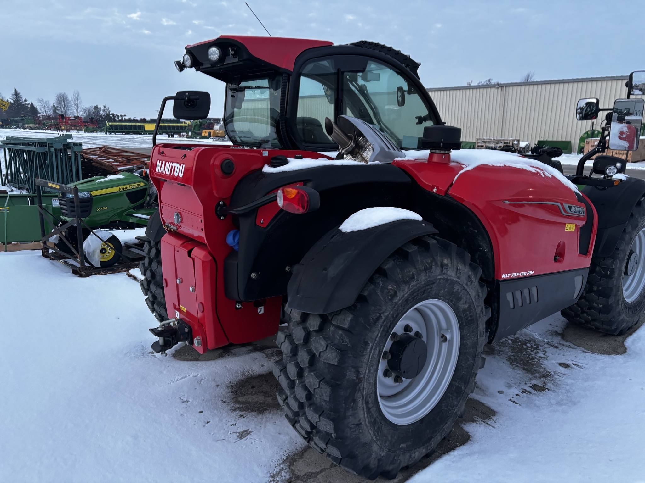 On Lot 2023 Manitou MLT737 at Tri County Equipment Sandusky, MI