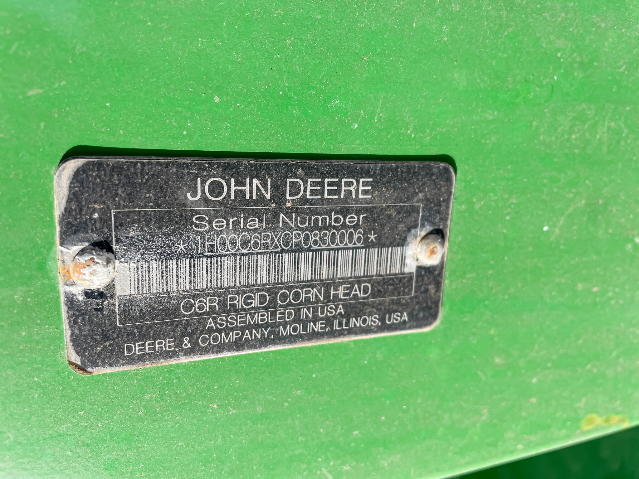  2024 John Deere C6R at LandMark in Lexington, NE