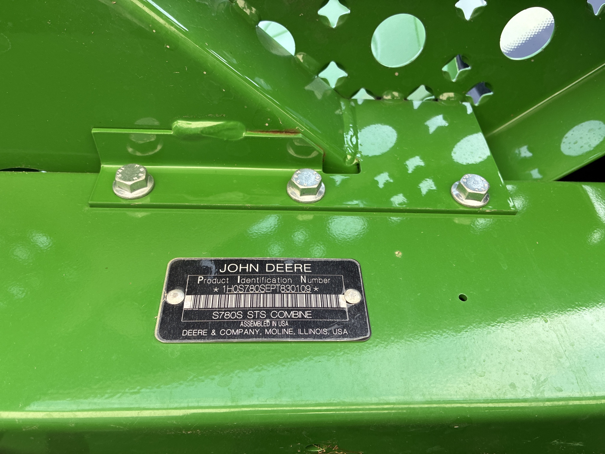  2024 John Deere S780 at LandMark in Hastings, NE