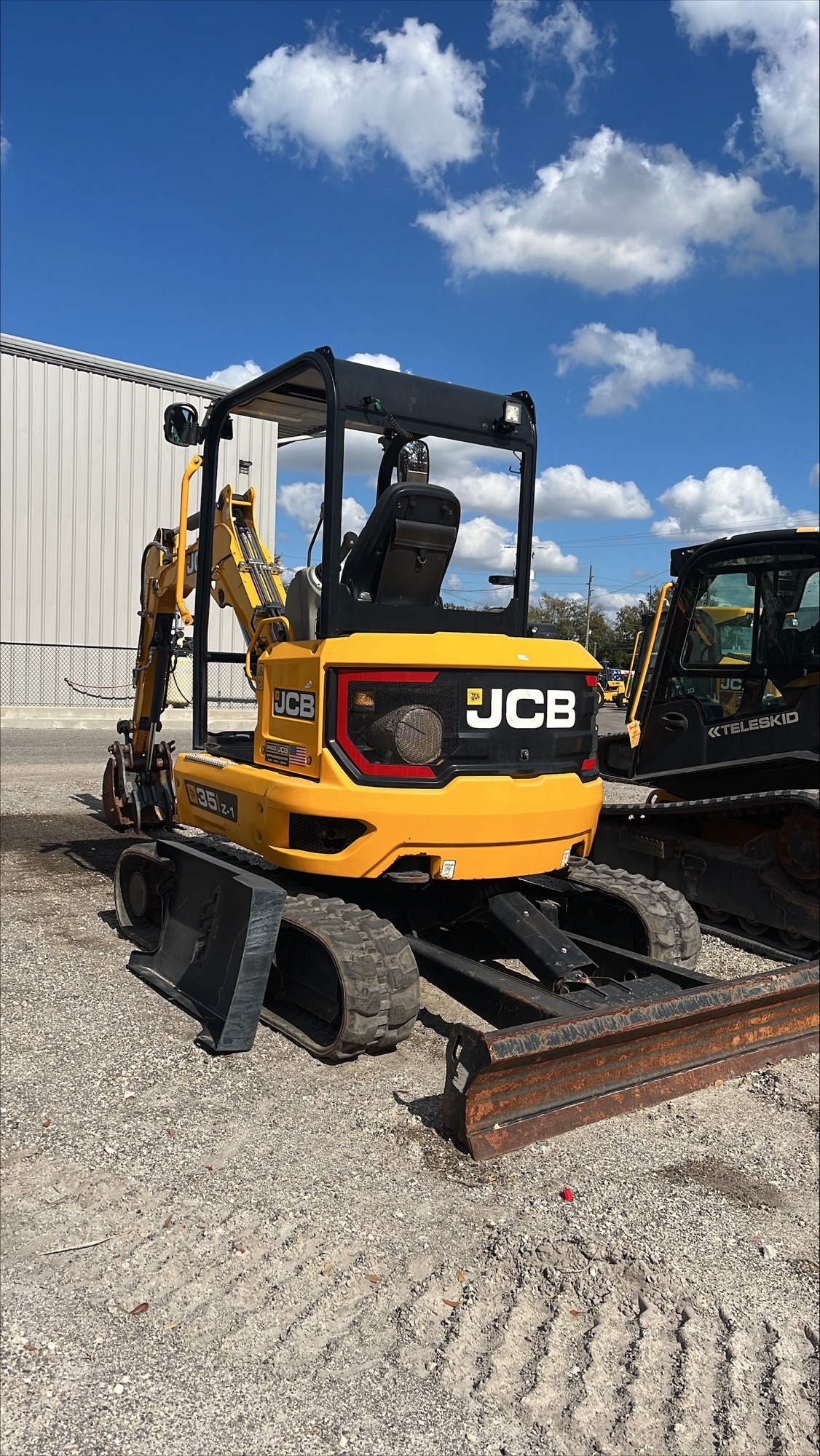  2022 JCB 35Z at Briggs JCB Tampa, FL