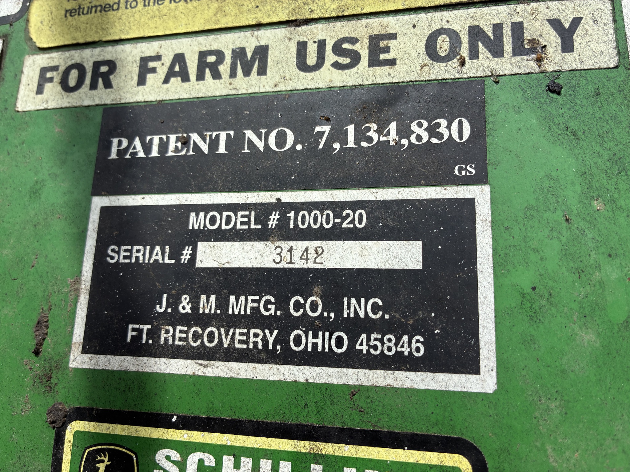  2011 J&m 1000-20 at LandMark in Lexington, NE