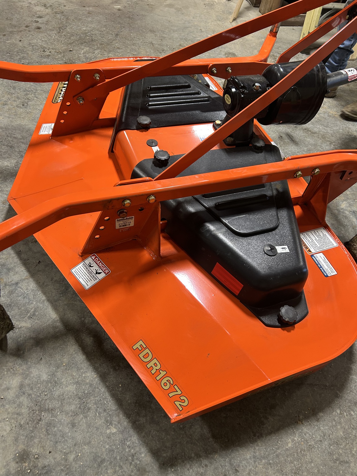 On Lot  Land Pride FDR1672 6' FINISH MOWER at Tri County Equipment Sandusky, MI