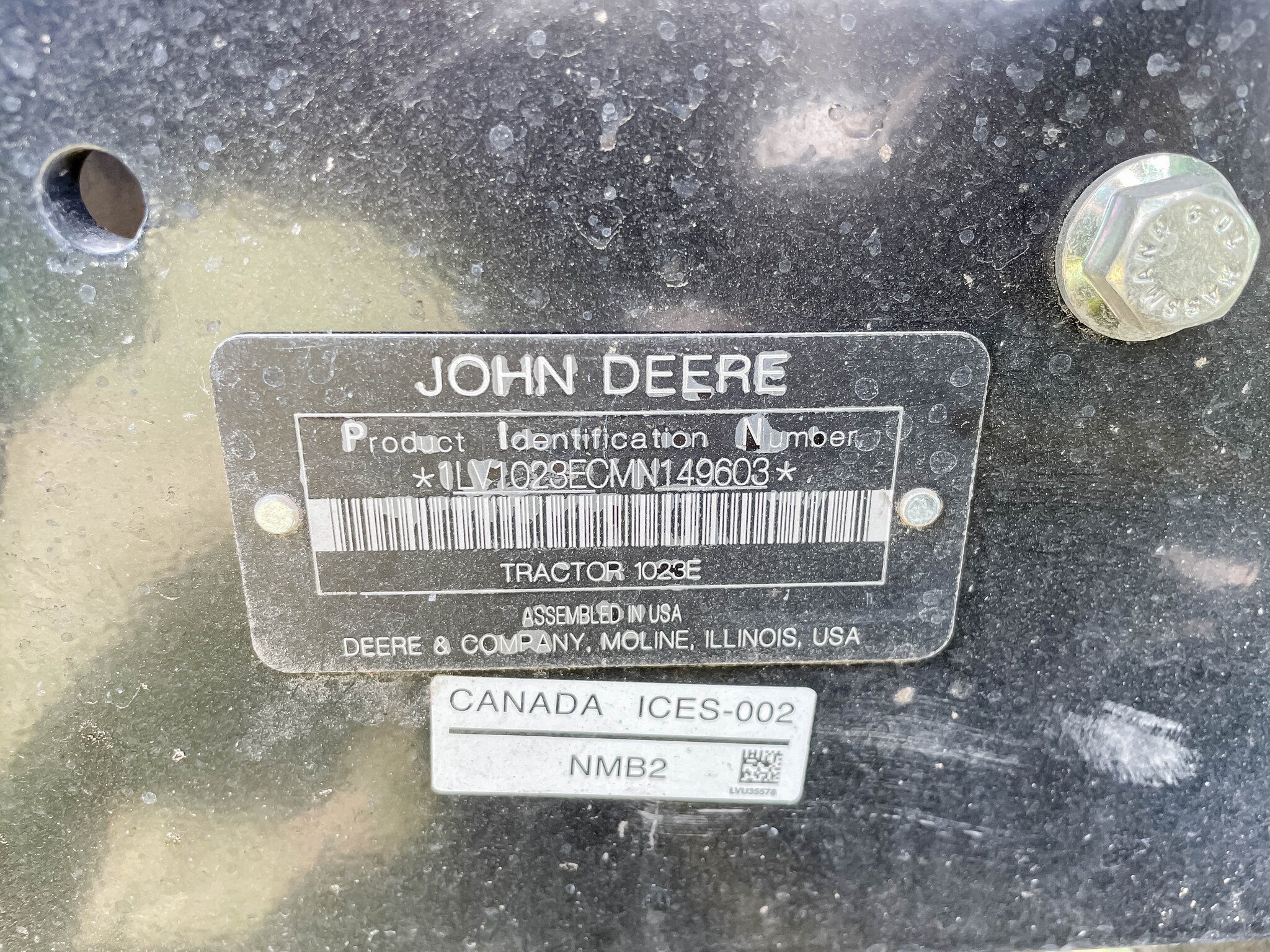  2022 John Deere 1023E at LandMark in Phillipsburg, KS