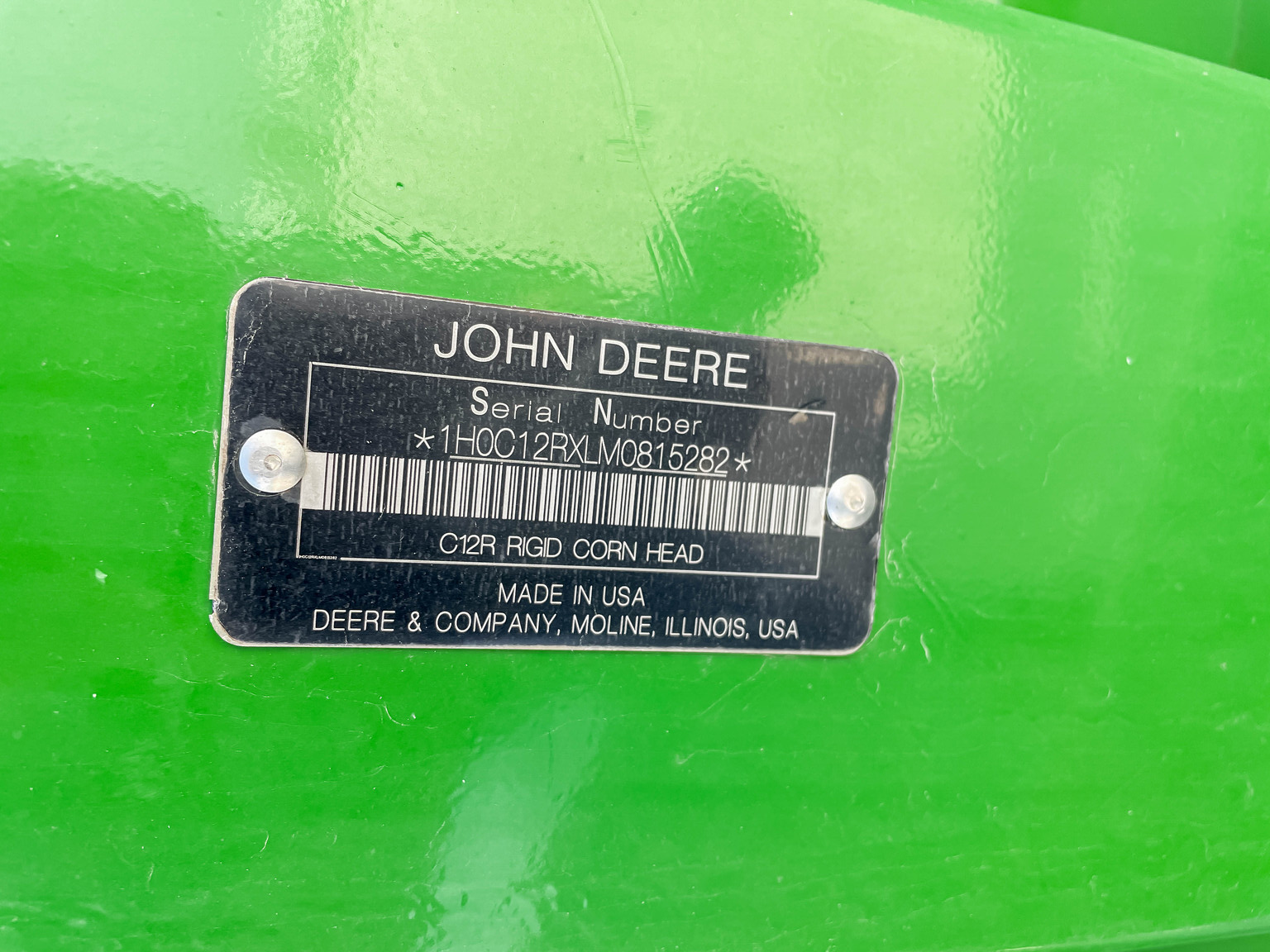  2021 John Deere C12R at LandMark in Gothenburg, NE